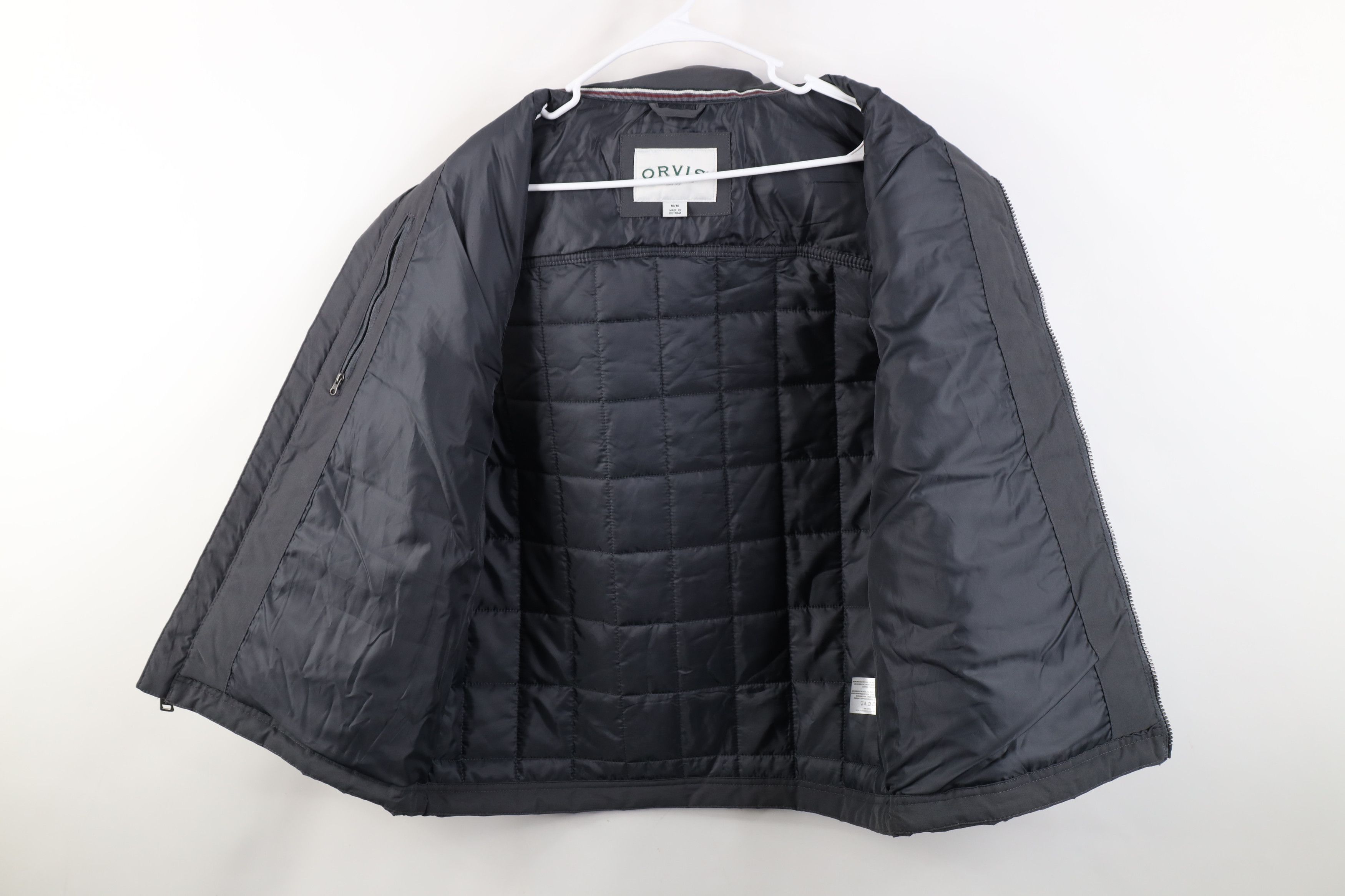 Orvis Orvis Spell Quilted Full Zip Puffer Vest Jacket Gray Size US M / EU 48-50 / 2 - 9 Thumbnail