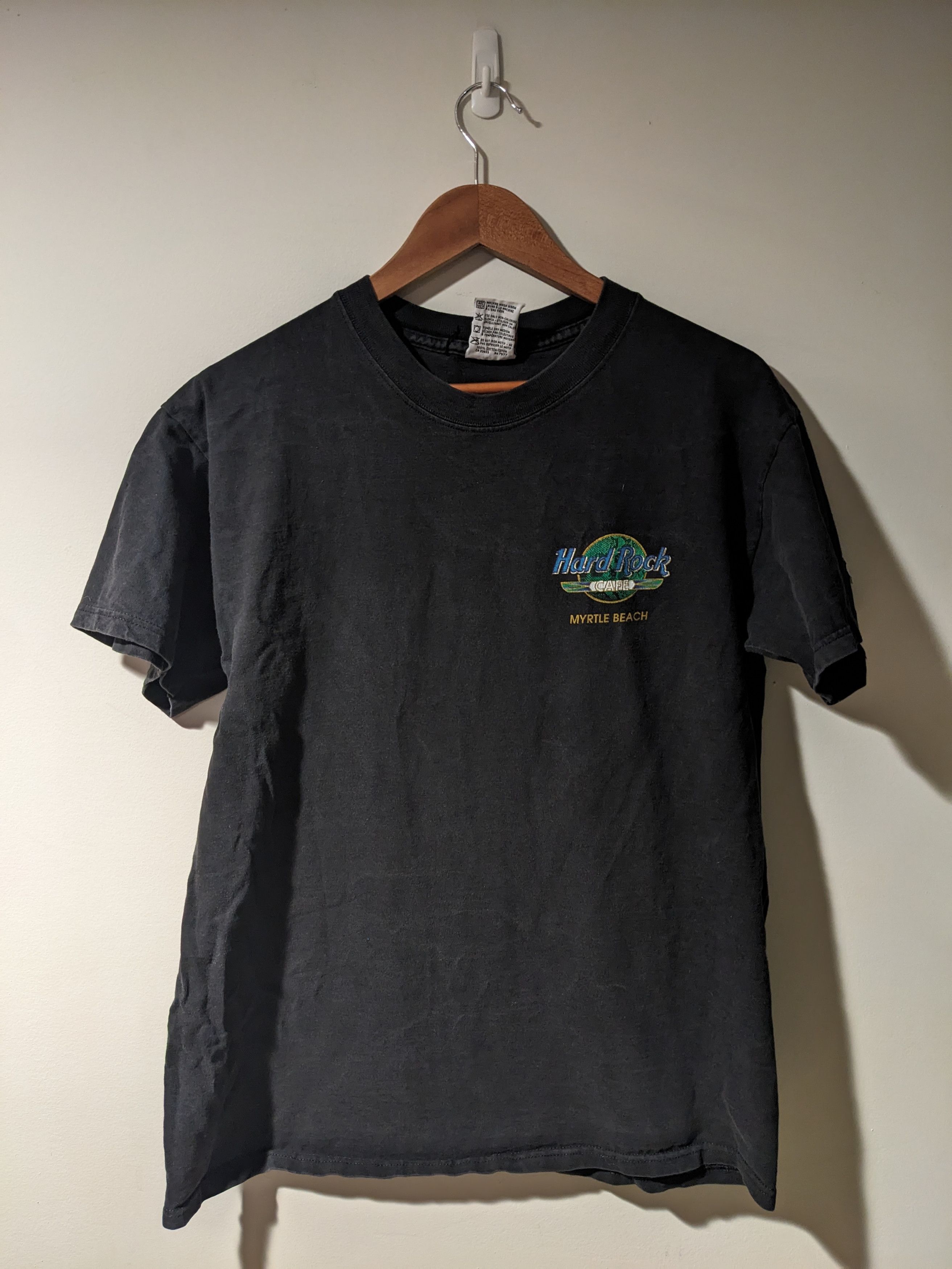 Hard Rock Cafe × Vintage Vintage 90s Hard Rock Cafe Myrtle Beach Egypt Heavy T-Shirt Size US L / EU 52-54 / 3 - 4 Thumbnail