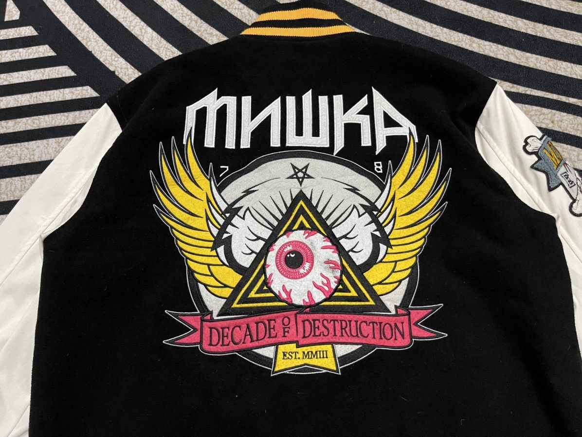 Mishka 2000s MISHKA 10th EDITION VARSITY RARE DESIGN Size US M / EU 48-50 / 2 - 16 Thumbnail