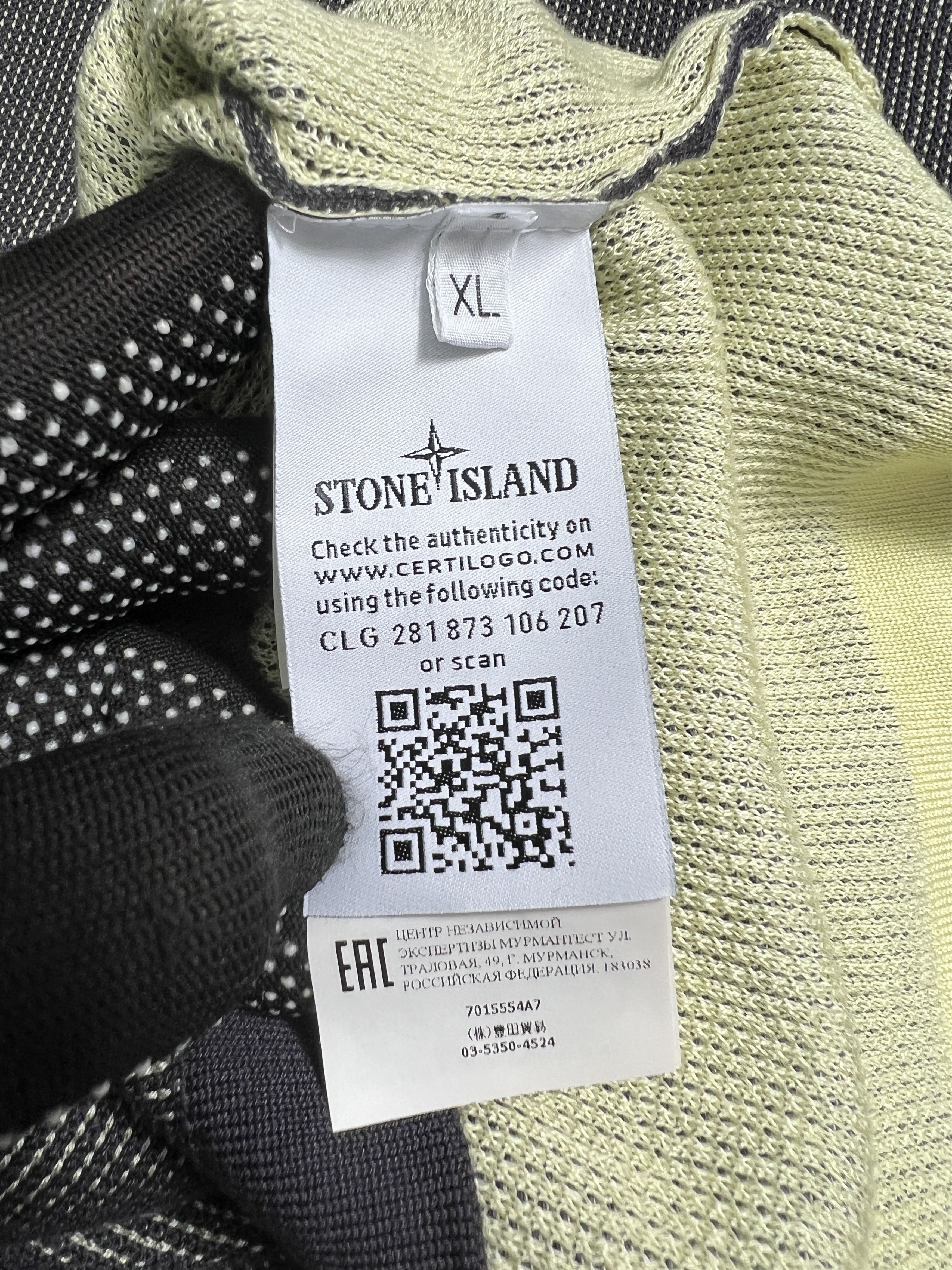 Stone Island *NWT Stone Island Two-Tone Knit Sweater (XL) JKA104 Size US XL / EU 56 / 4 - 5 Thumbnail