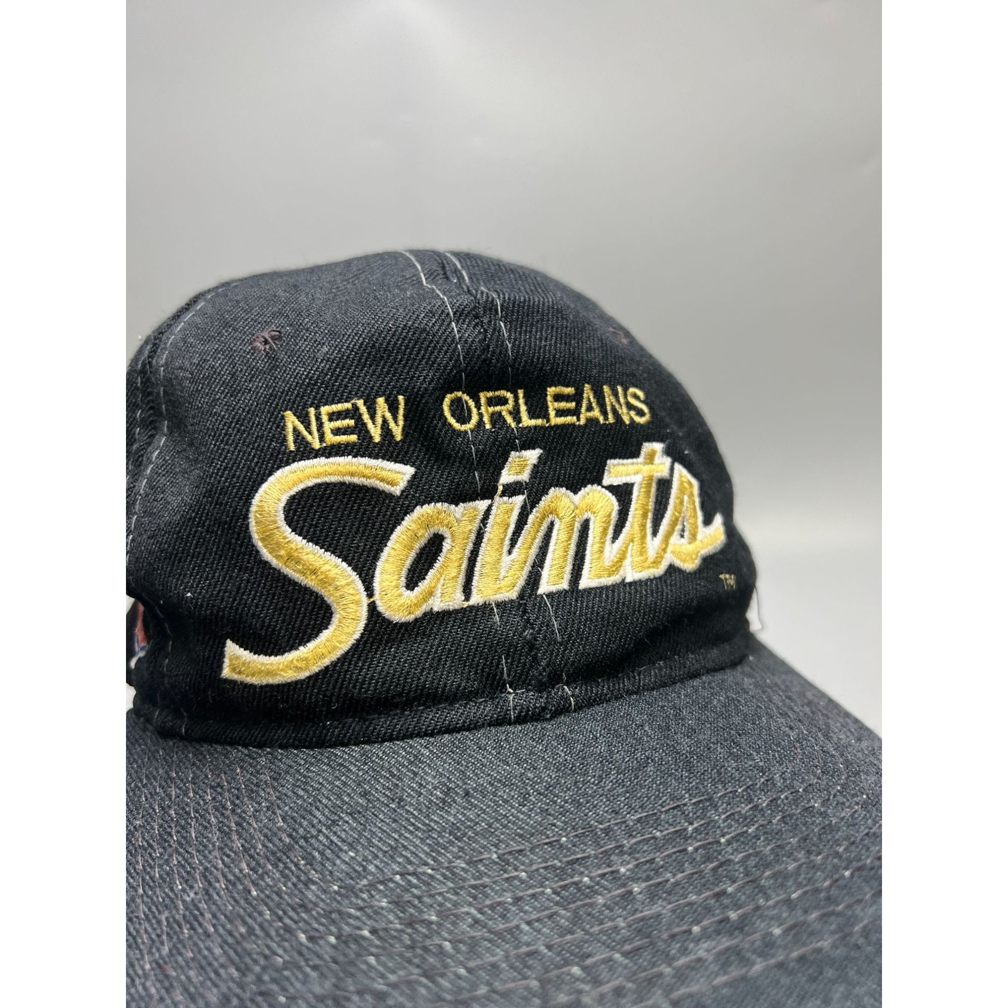 NFL New Orleans Saints NFL Sports Vintage Wool Cap (Y1032) Size ONE SIZE - 4 Thumbnail