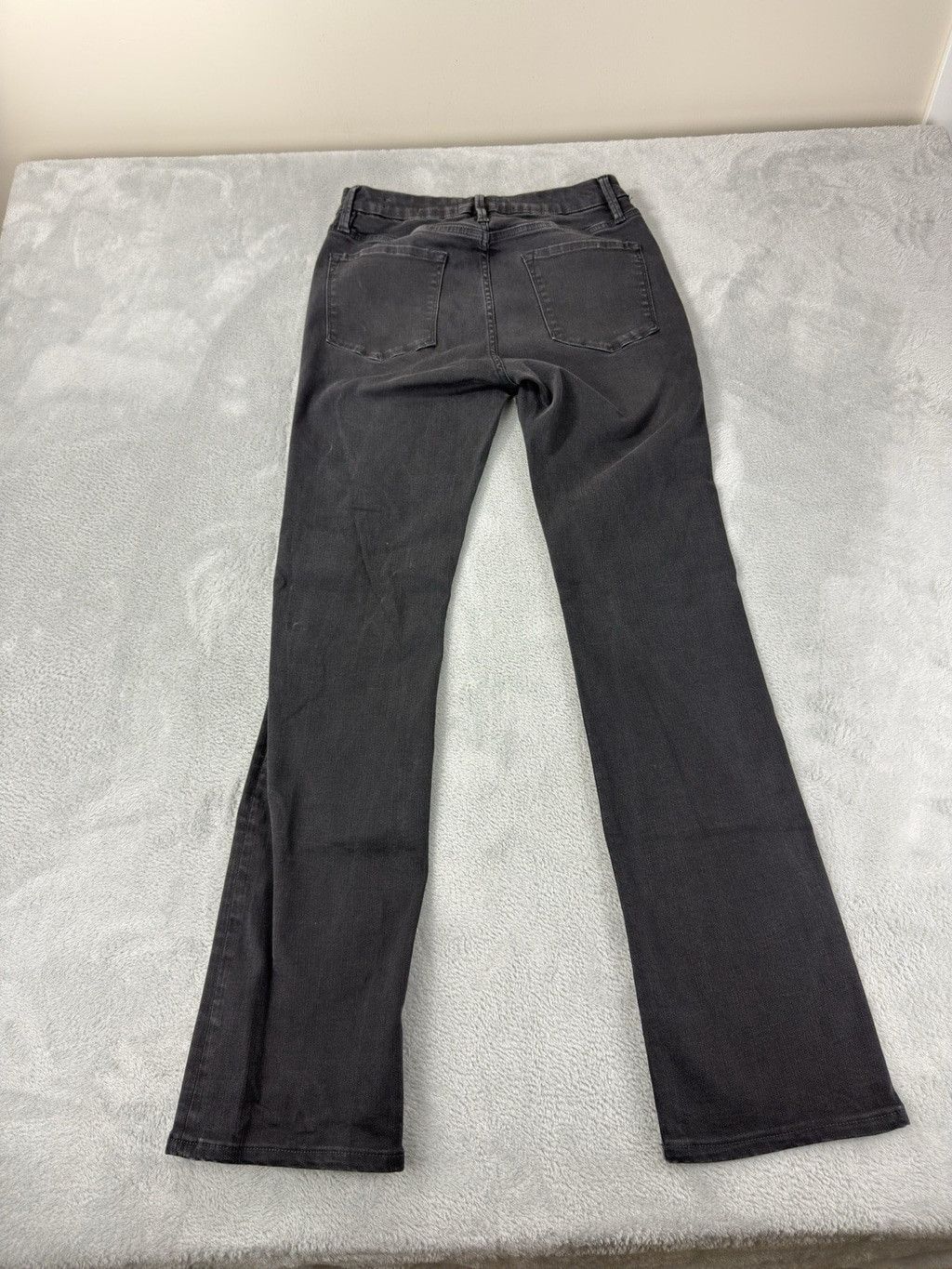 Frame Frame Women's Size 30 W X 32 L Le Mini Boot Zipper Fly Black Size 30" / US 8 / IT 44 - 3 Thumbnail