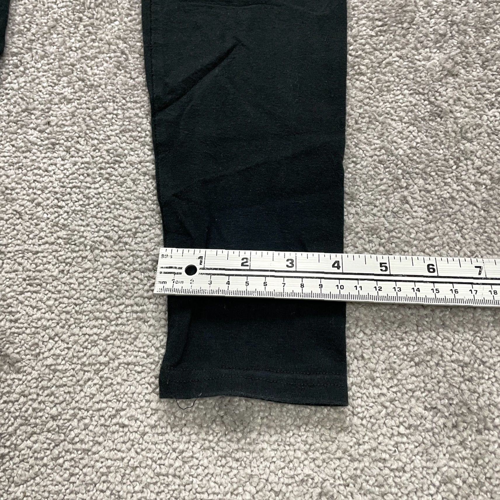 Eddie Bauer Eddie Bauer Leggings Womens Medium Solid Black Stretch Active Comfort Slimming Regular 22x25 Size 32" / US 10 / IT 46 - 6 Thumbnail
