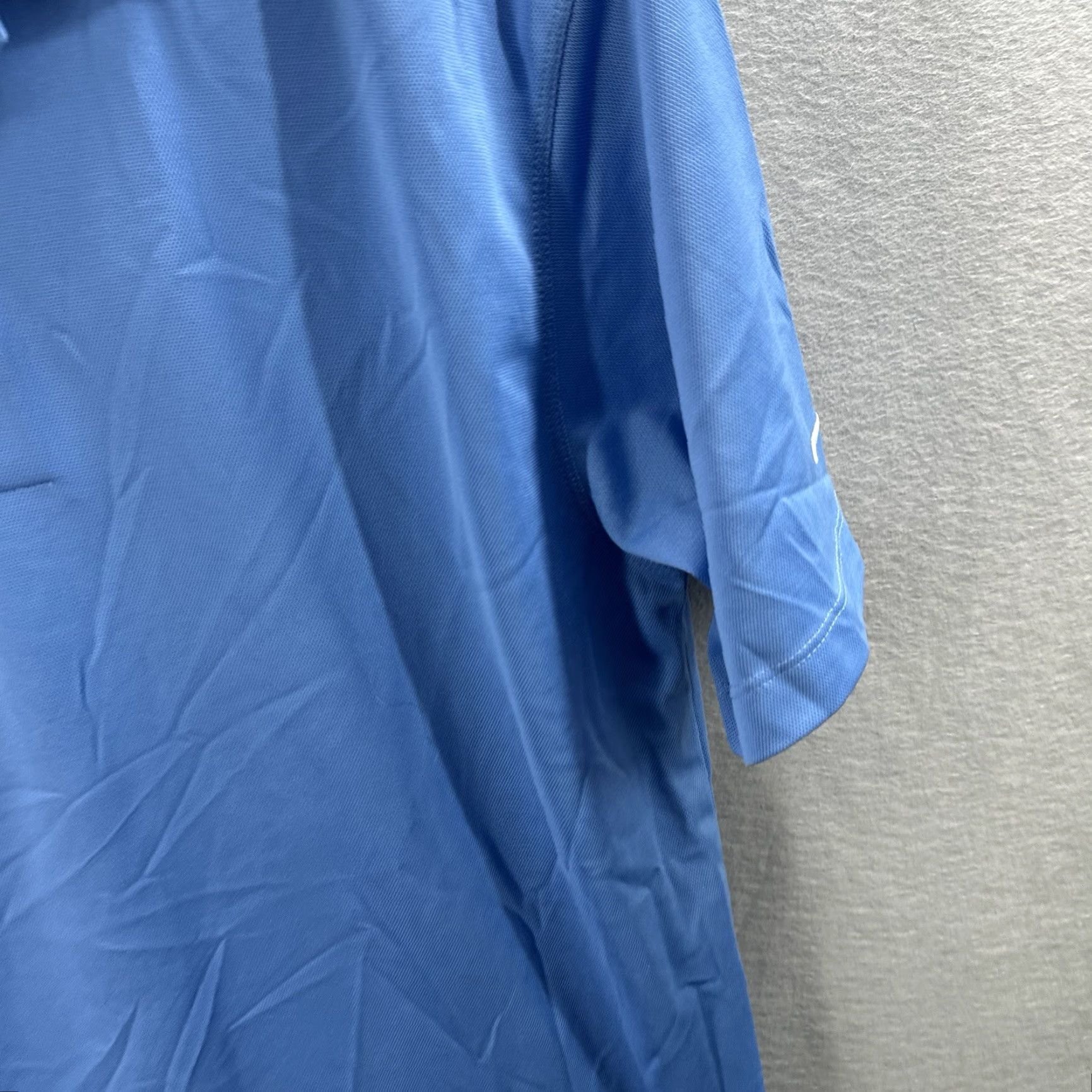 Nike Nike Golf Polo Shirt Mens L Blue Dri-Fit Slim Fit Short Sleeve Logo Casual Classic Dad Preppy Size US L / EU 52-54 / 3 - 6 Thumbnail