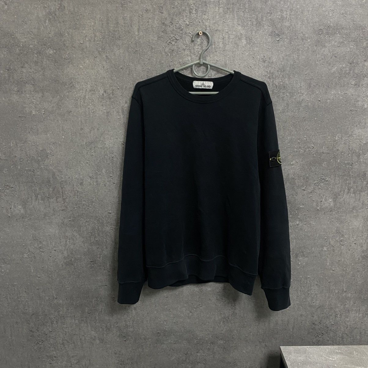 Stone Island Stone Island Sweatshirt Crew Neck Black Sweater Y2K Rare Size US S / EU 44-46 / 1 - 1 Thumbnail