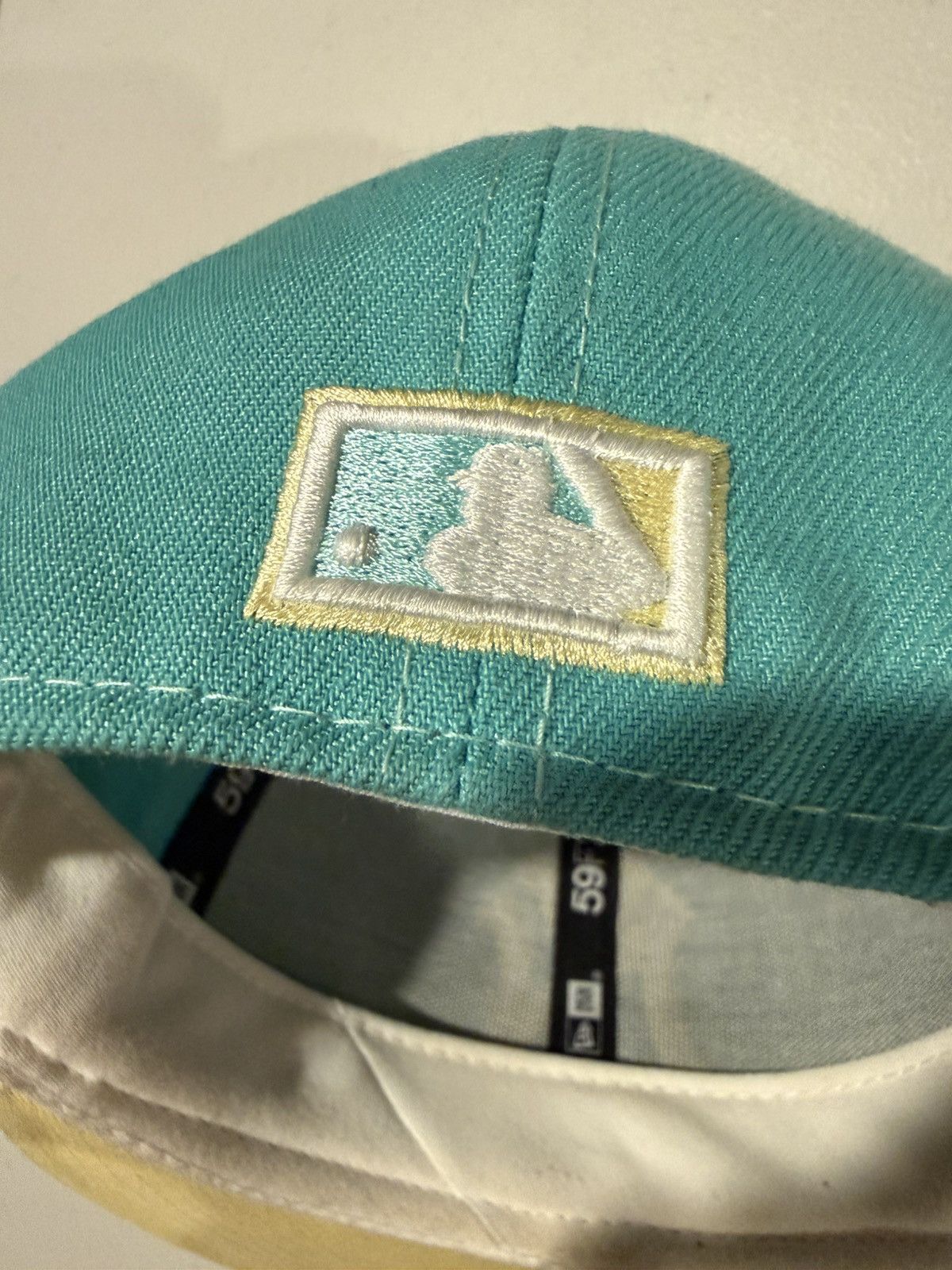 New Era 1977 all star game yankee stadium mint green hat | MLB Size ONE SIZE - 8 Thumbnail