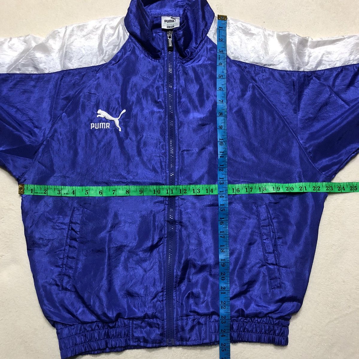 Puma × Vintage PUMA Embroidered Logo Windbreaker Size US M / EU 48-50 / 2 - 15 Thumbnail