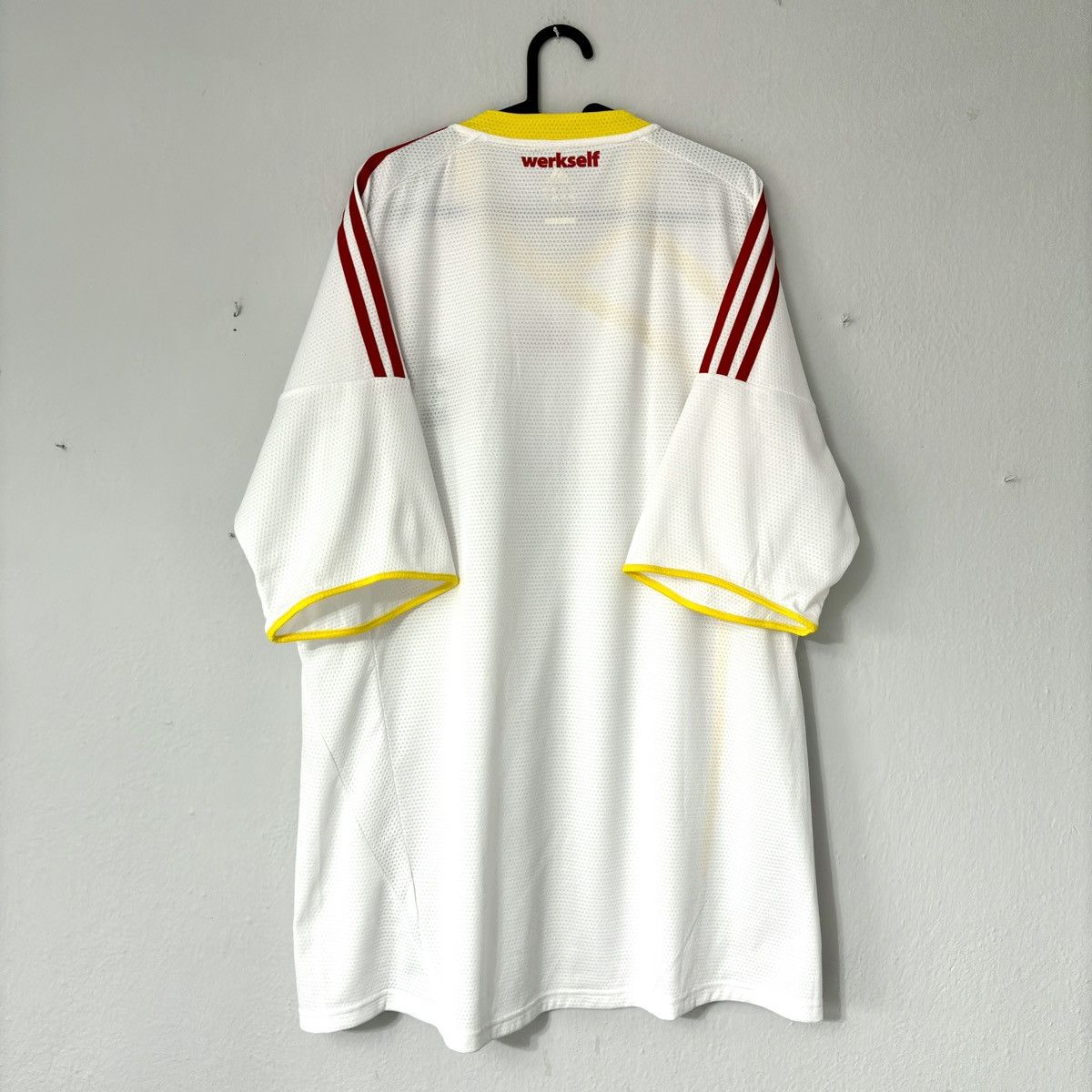 Adidas × Vintage 2009 2010 Bayer Leverkusen Adidas Away Kit Soccer Jersey Tee Size US XXL / EU 58 / 5 - 8 Thumbnail
