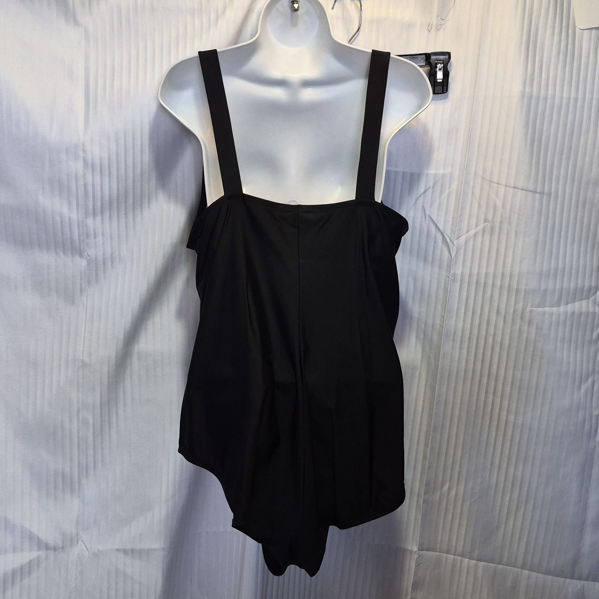 Other Pure Energy 22W Black & Wht Geometric One-Piece Swimsuit Size XXL / US 16-18 / IT 52-54 - 4 Thumbnail