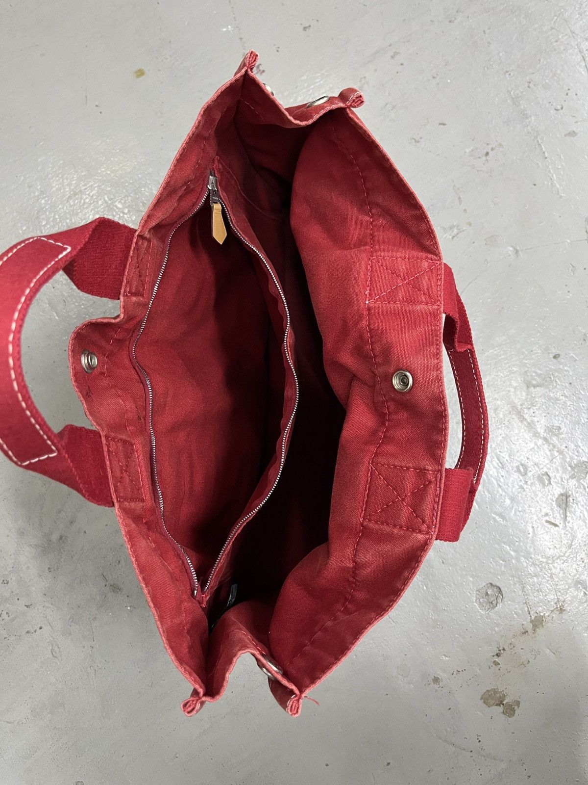 Hermes Hermès Red Fourre Tout MM Tote Bag Size ONE SIZE - 8 Thumbnail