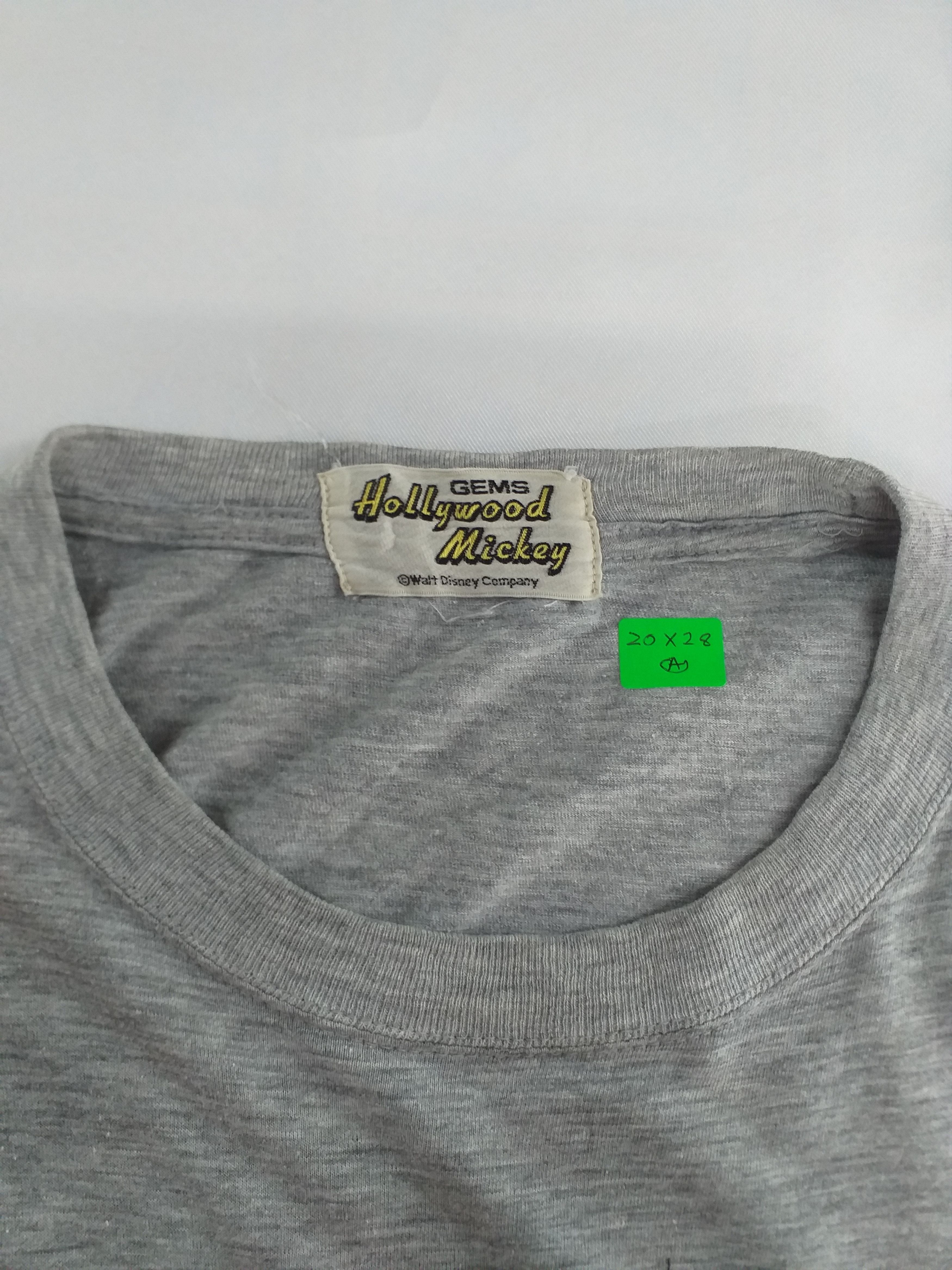 Disney Vintage Hollywood Mickey T Shirt By Walt Disney -A045 Size US M / EU 48-50 / 2 - 3 Thumbnail