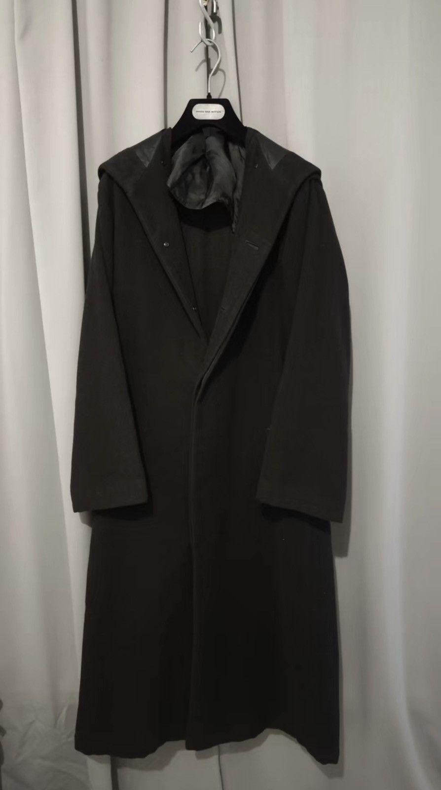 Yohji Yamamoto Yohji Yamamoto Y's Fall/Winter Pleated Hem Coat Size US M / EU 48-50 / 2 - 2 Thumbnail