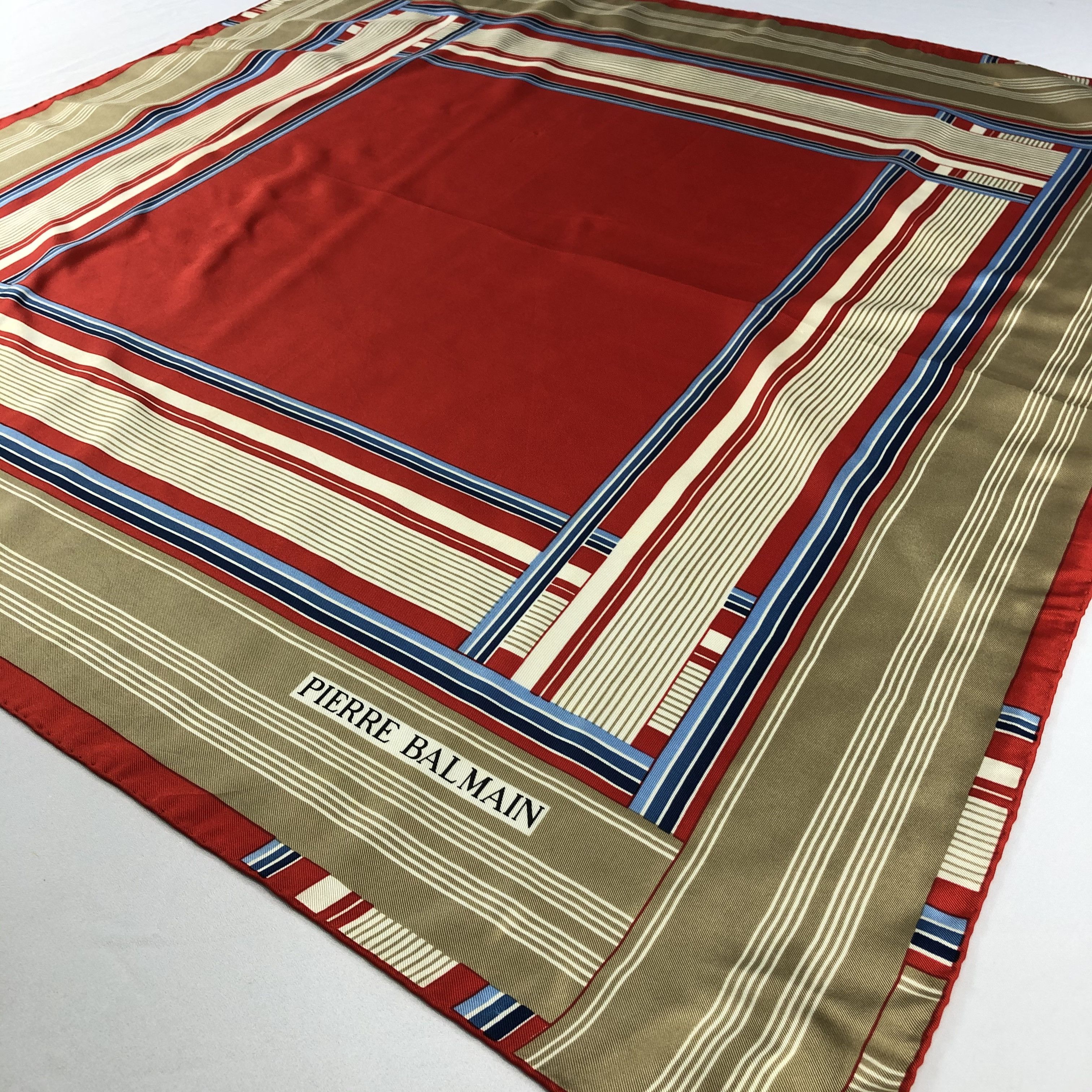 Pierre Balmain Vintage Pierre Balmain Silk Scarf Size ONE SIZE - 3 Thumbnail