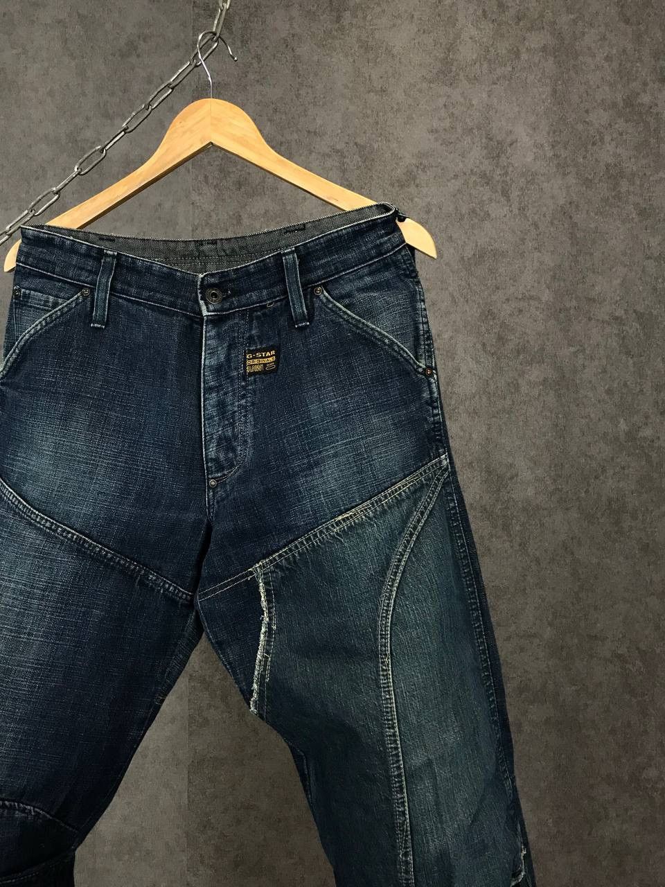 G-Star G Star vintage distressed denim jeans Size US 30 / EU 46 - 2 Thumbnail