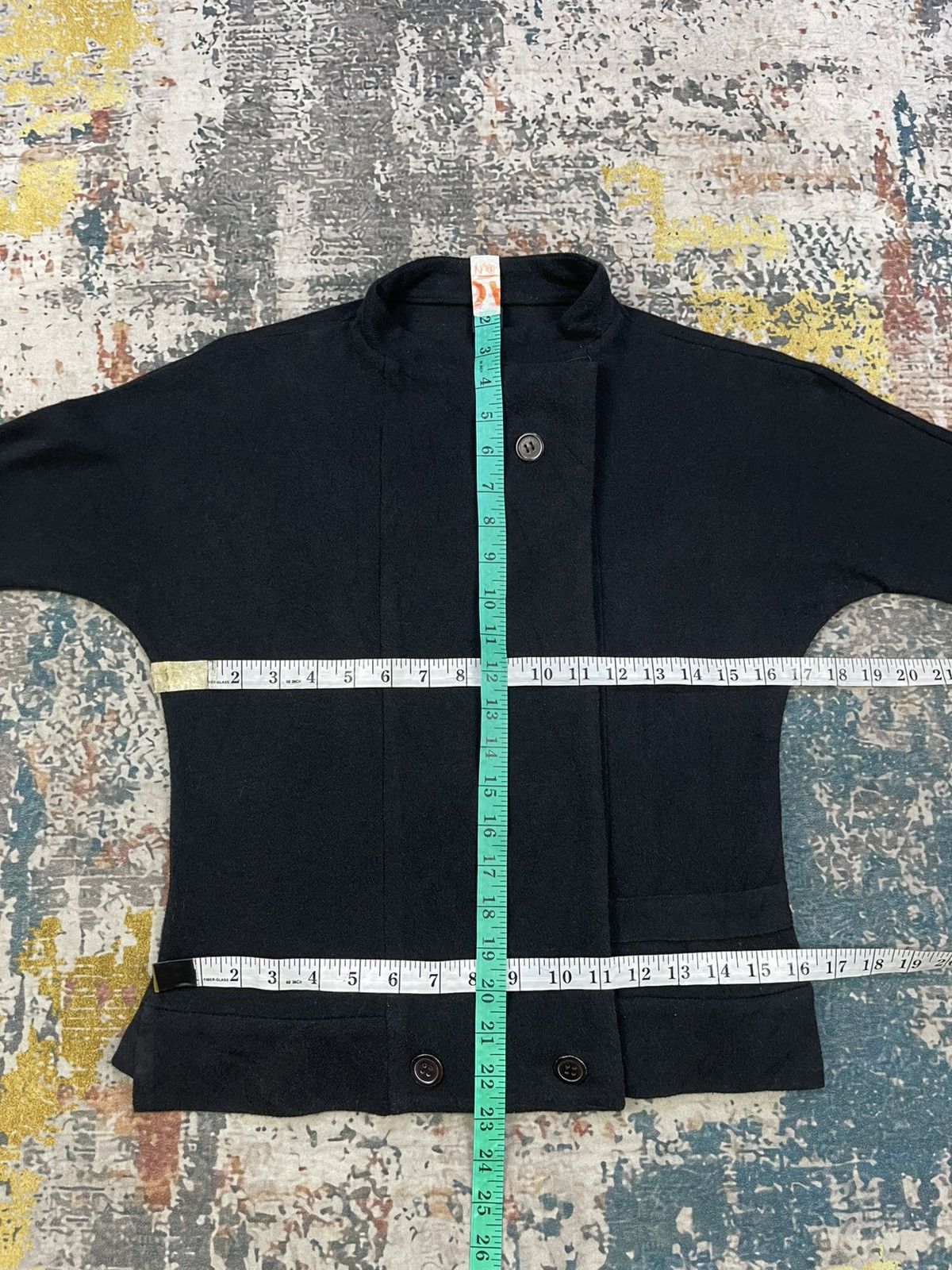 Yohji Yamamoto Yohji Yamamoto Y’s SS 04 Band Collar Short Jacket Size XS / US 0-2 / IT 36-38 - 10 Thumbnail