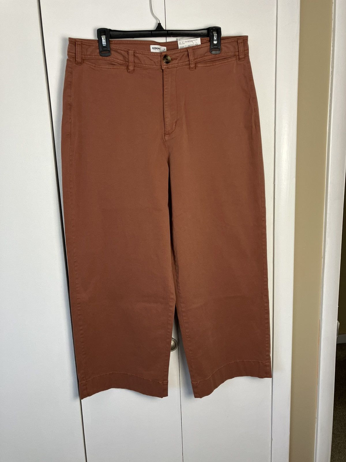 Sonoma Sonoma High Waist Wide Leg Pants NWT Size 38" / US 16 / IT 52 - 1 Thumbnail