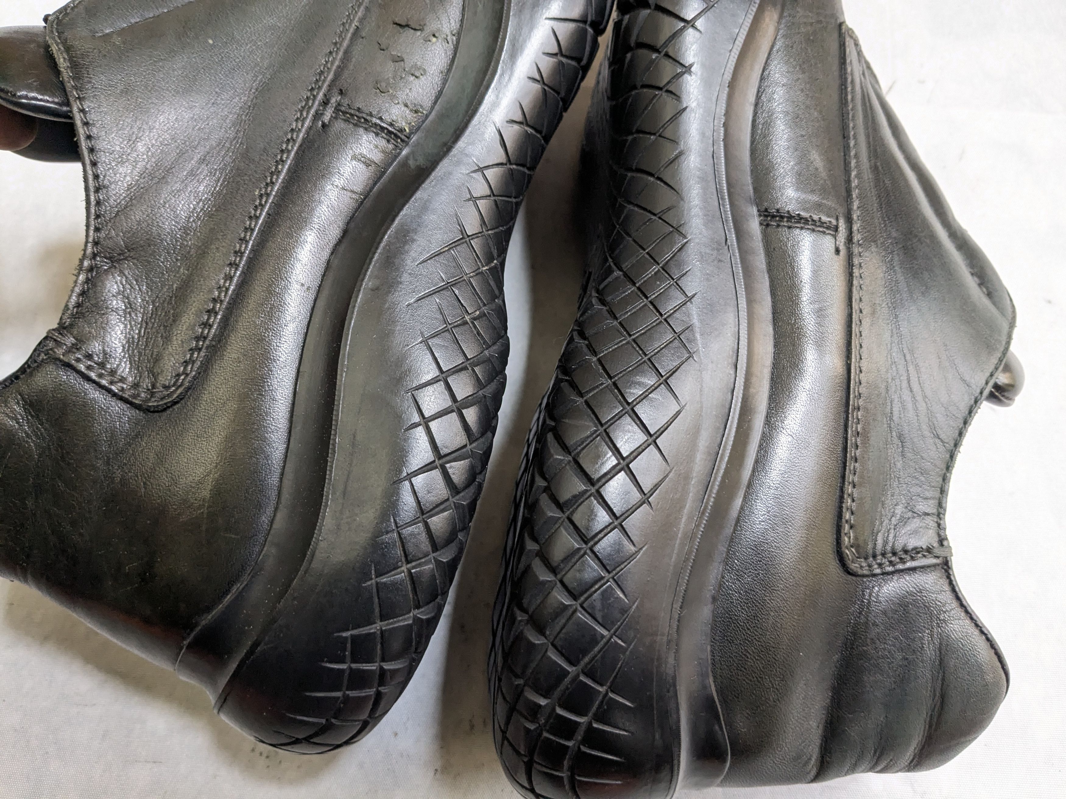 Prada Prada Sneakers Brown Black 11 Leather Y2K Size US 11 / EU 44 - 9 Thumbnail