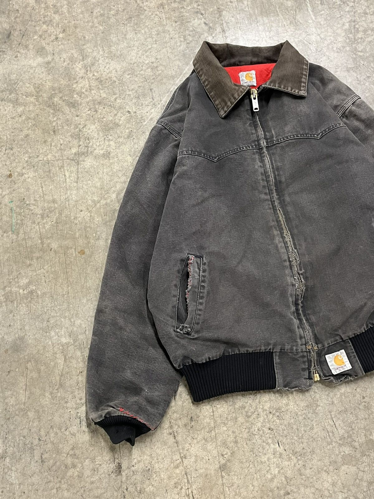 Carhartt × Vintage Carhartt Santa Fe vintage sun faded boxy fit rare hype Size US XL / EU 56 / 4 - 6 Thumbnail