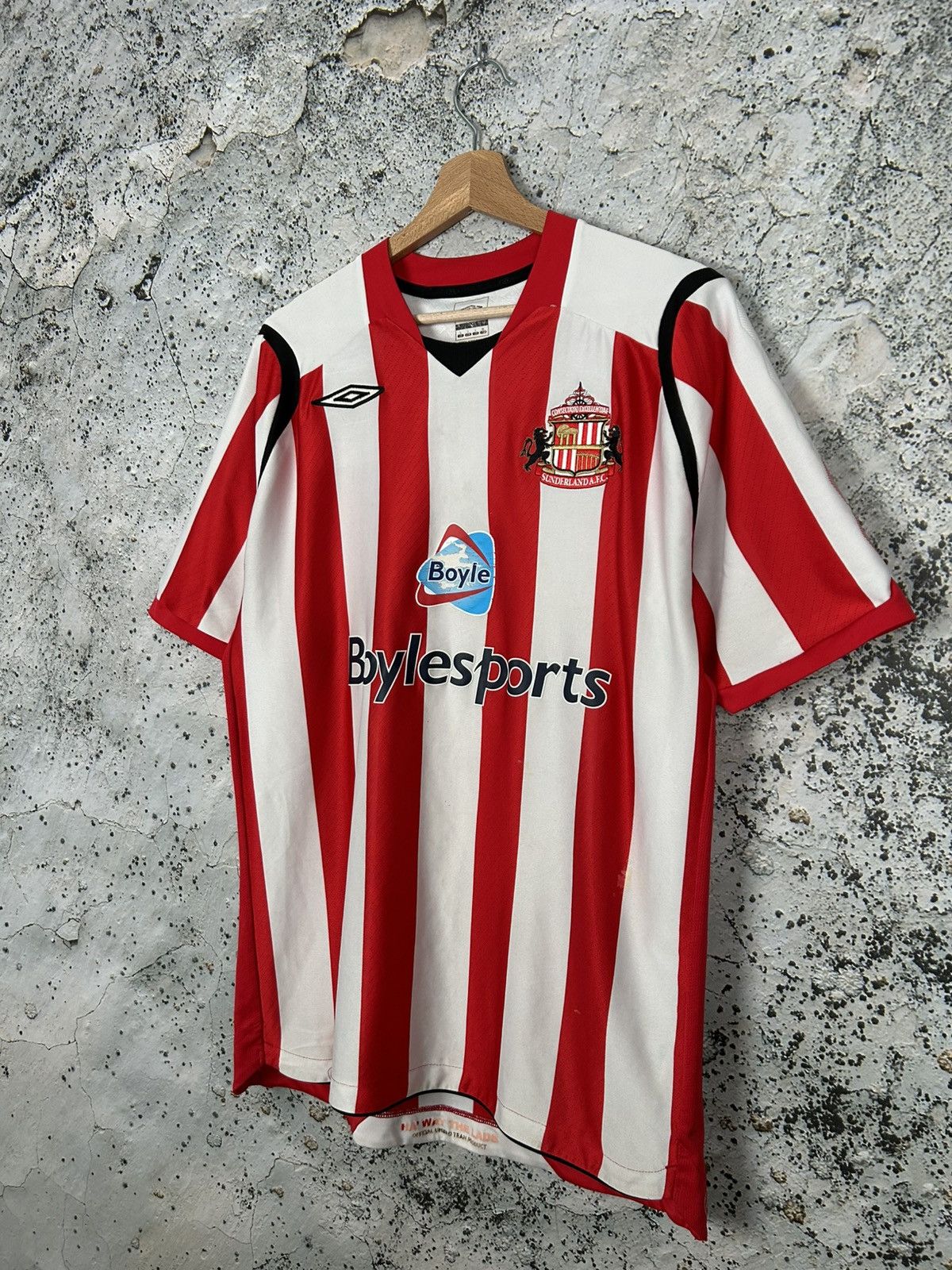 Umbro Vintage Sunderland AFC Umbro Soccer Jersey Football Size US L / EU 52-54 / 3 - 2 Thumbnail