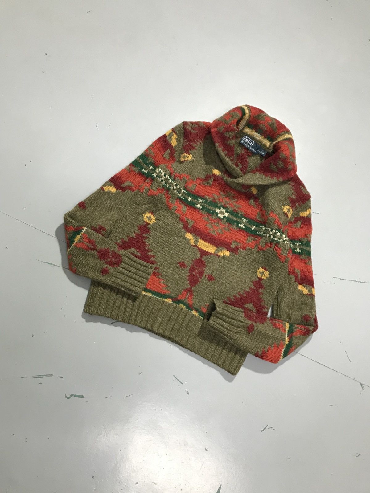 Polo Ralph Lauren Vintage polo Ralph Lauren knit sweater Size US XXS / EU 40 - 3 Thumbnail