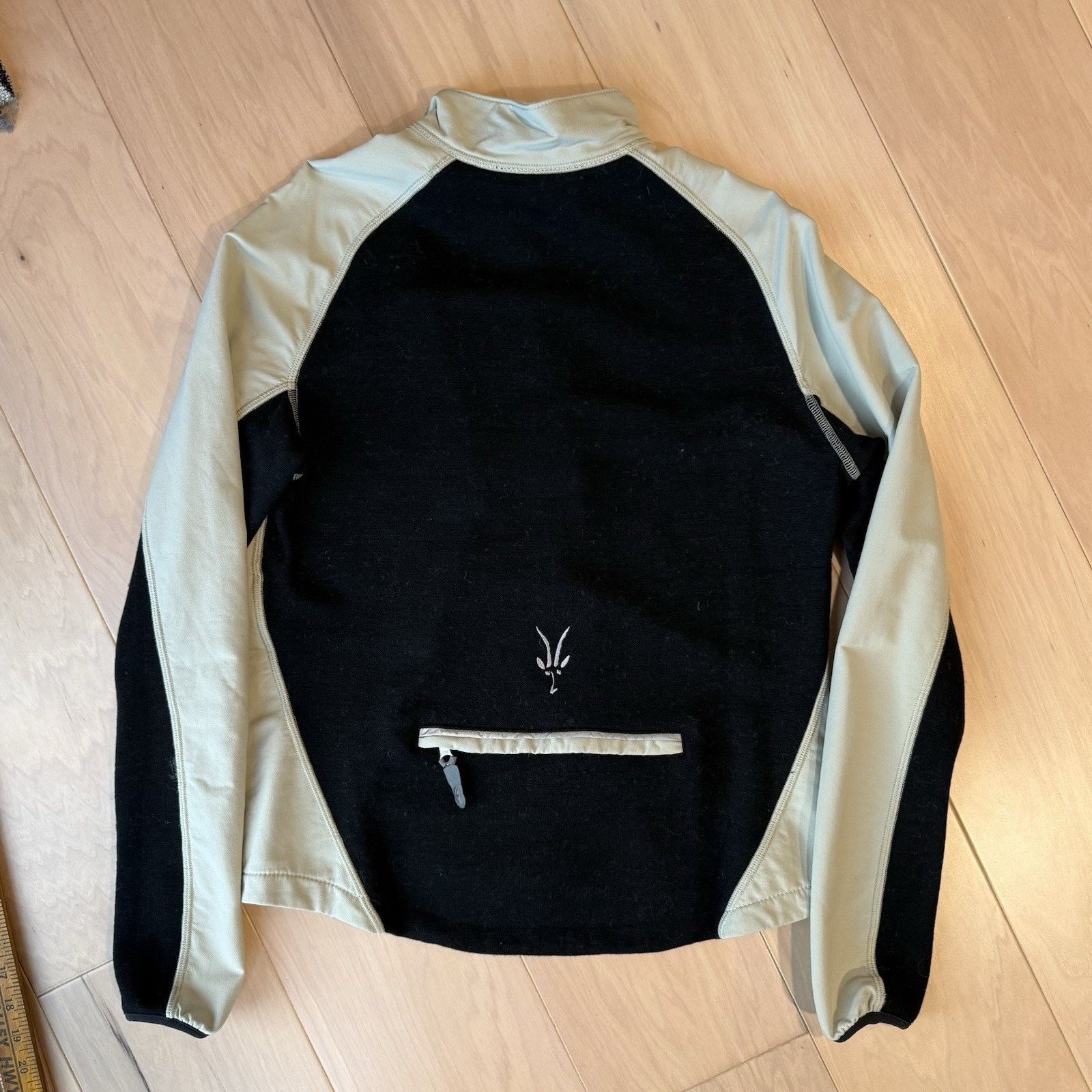 Ibex Ibex Sweater Jacket Women's L Cream Black Full Zip Utility Size L / US 10 / IT 46 - 9 Thumbnail