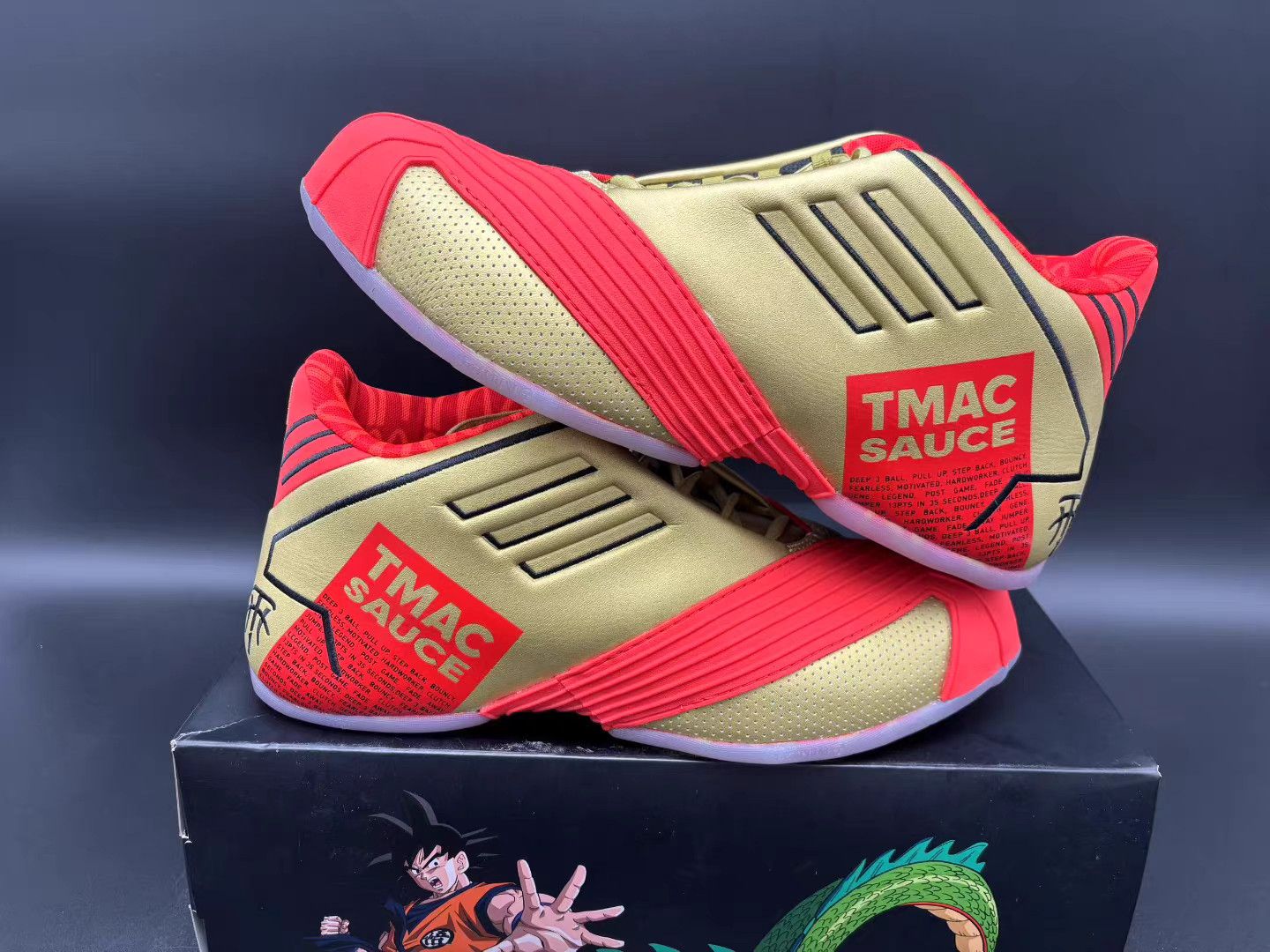 Adidas McDonald's x adidas T-Mac 1 Big Mac Sauce K15 Size US 11 / EU 44 - 4 Thumbnail