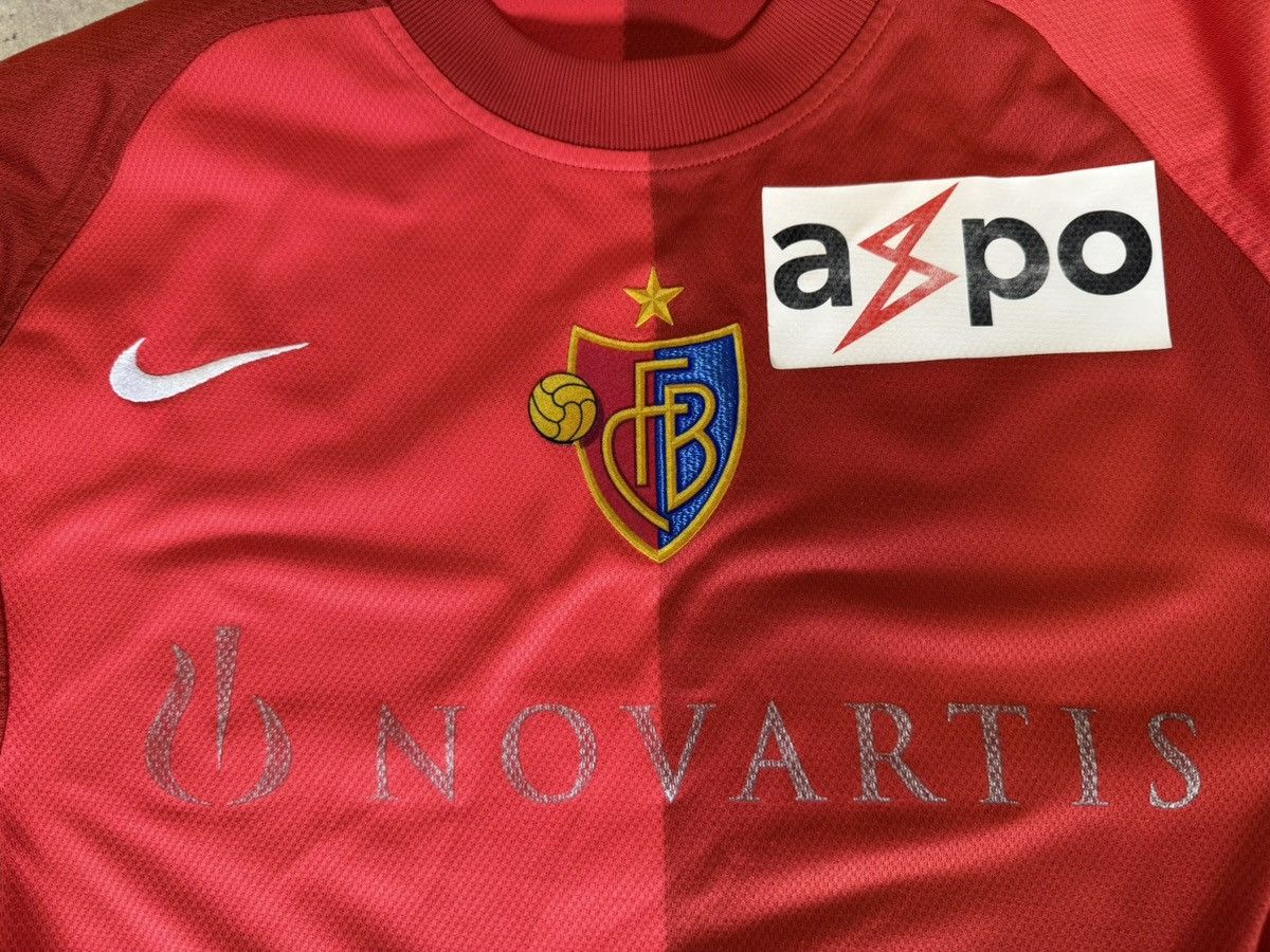 Nike VINTAGE FC BASEL 2005 GOALKEEPER SHIRT NIKE JERSEY NOVARTIS Size US S / EU 44-46 / 1 - 21 Thumbnail
