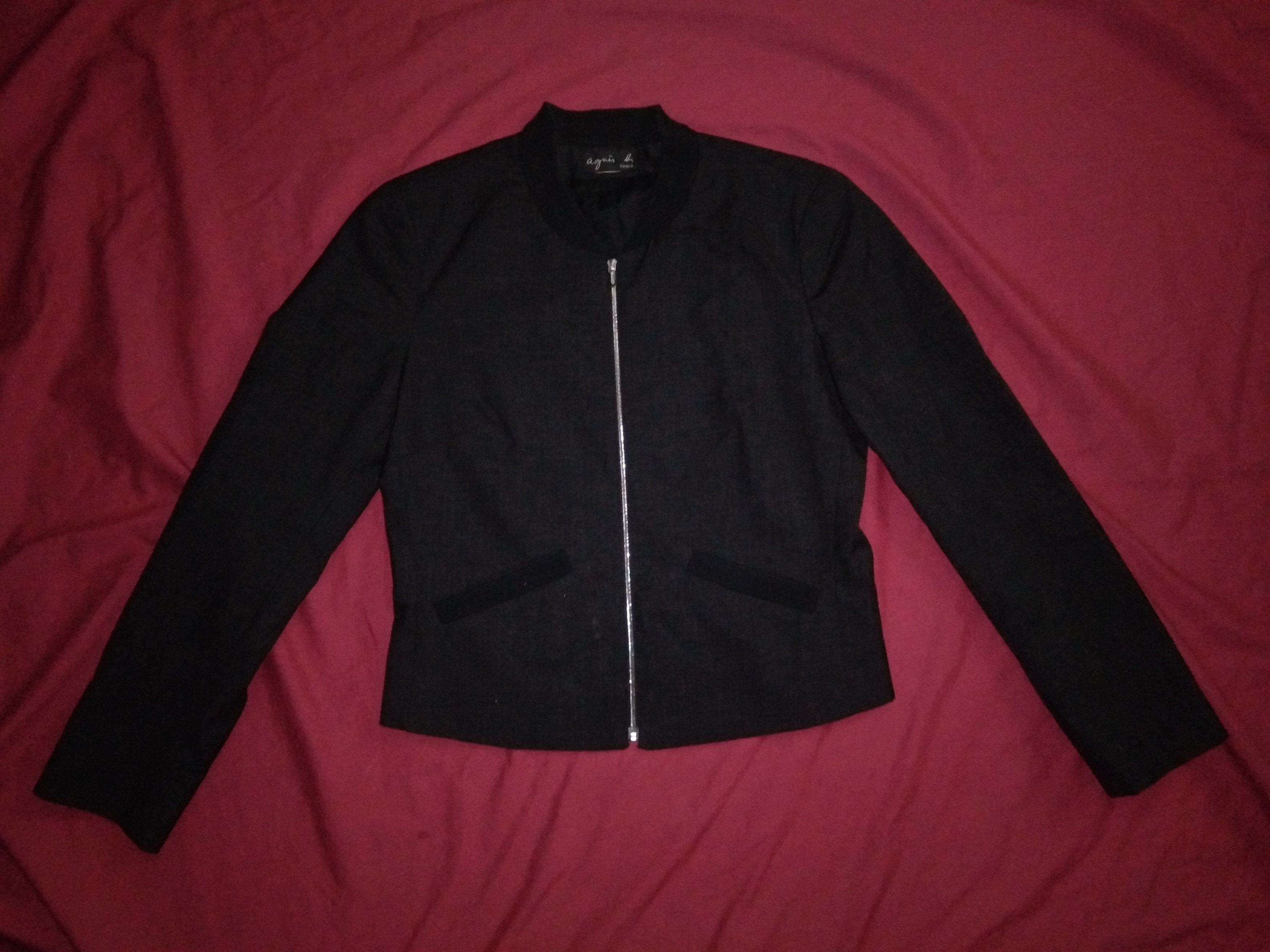 agnes b. Agnes B Women jacket 👜🌹 Size ONE SIZE - 2 Thumbnail