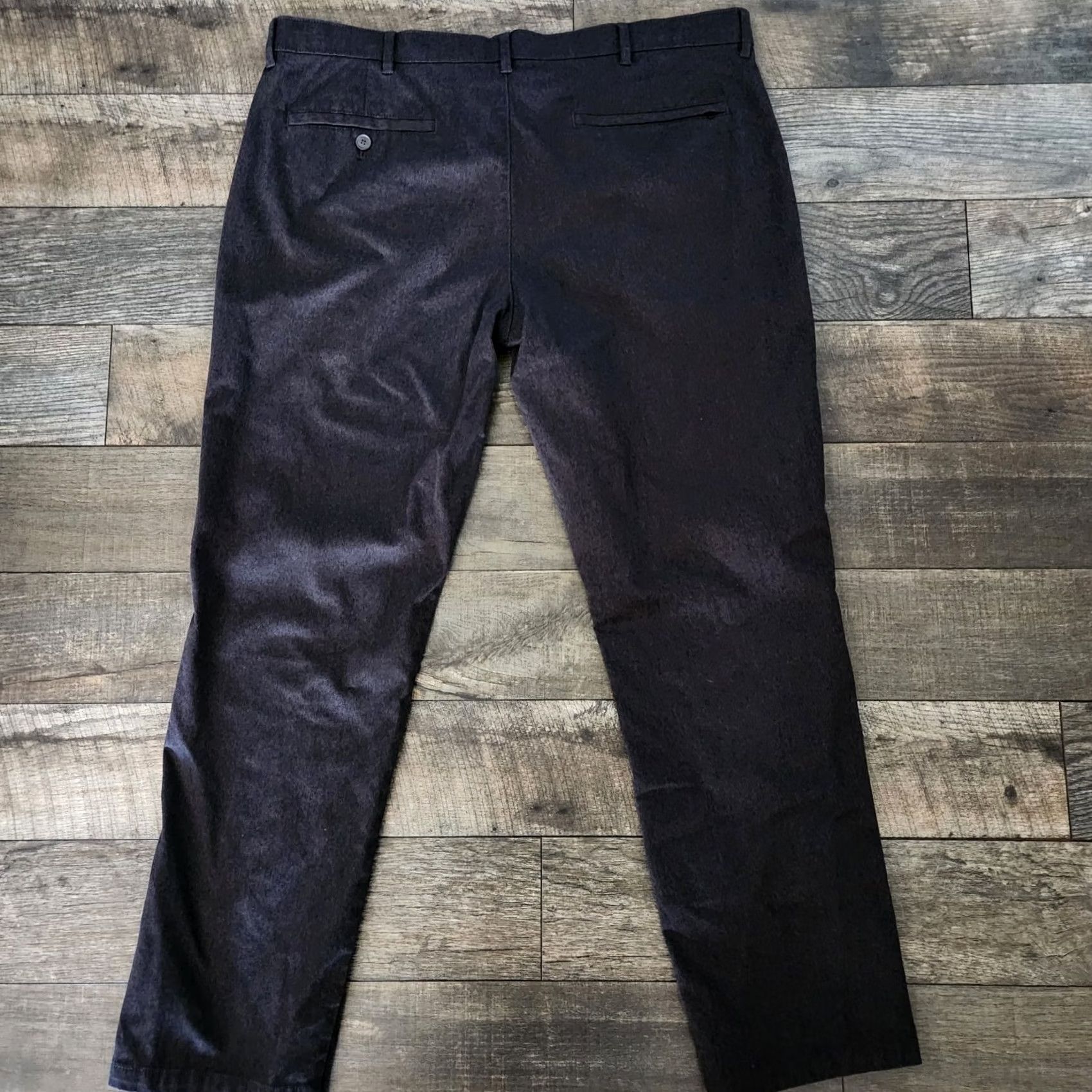 English Laundry English Laundry 5 Pocket Mens Chino Flat Front Gray Cotton Stretch Pants 38x32 Size US 38 / EU 54 - 5 Thumbnail