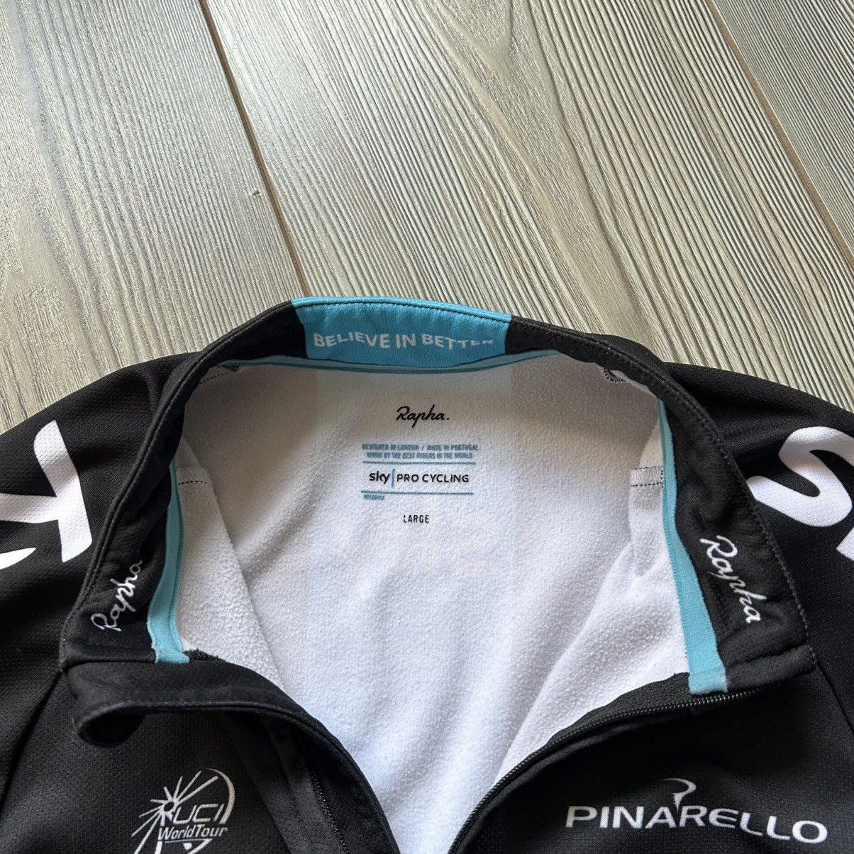 Rapha Rapha Sky Team Long Sleeve Zip Cycle Jersey L Size US L / EU 52-54 / 3 - 9 Thumbnail