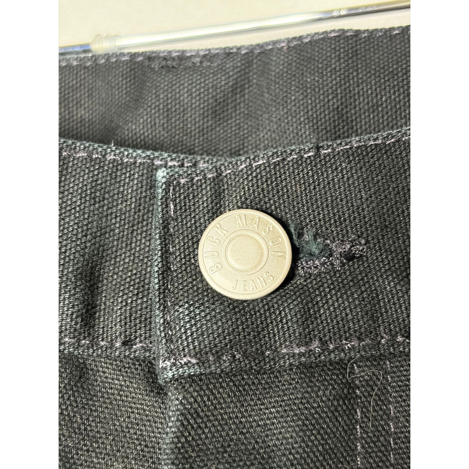 Buck Mason Buck Mason Full Saddle Heavy Work (HW) Canvas black pant Size US 30 / EU 46 - 3 Thumbnail