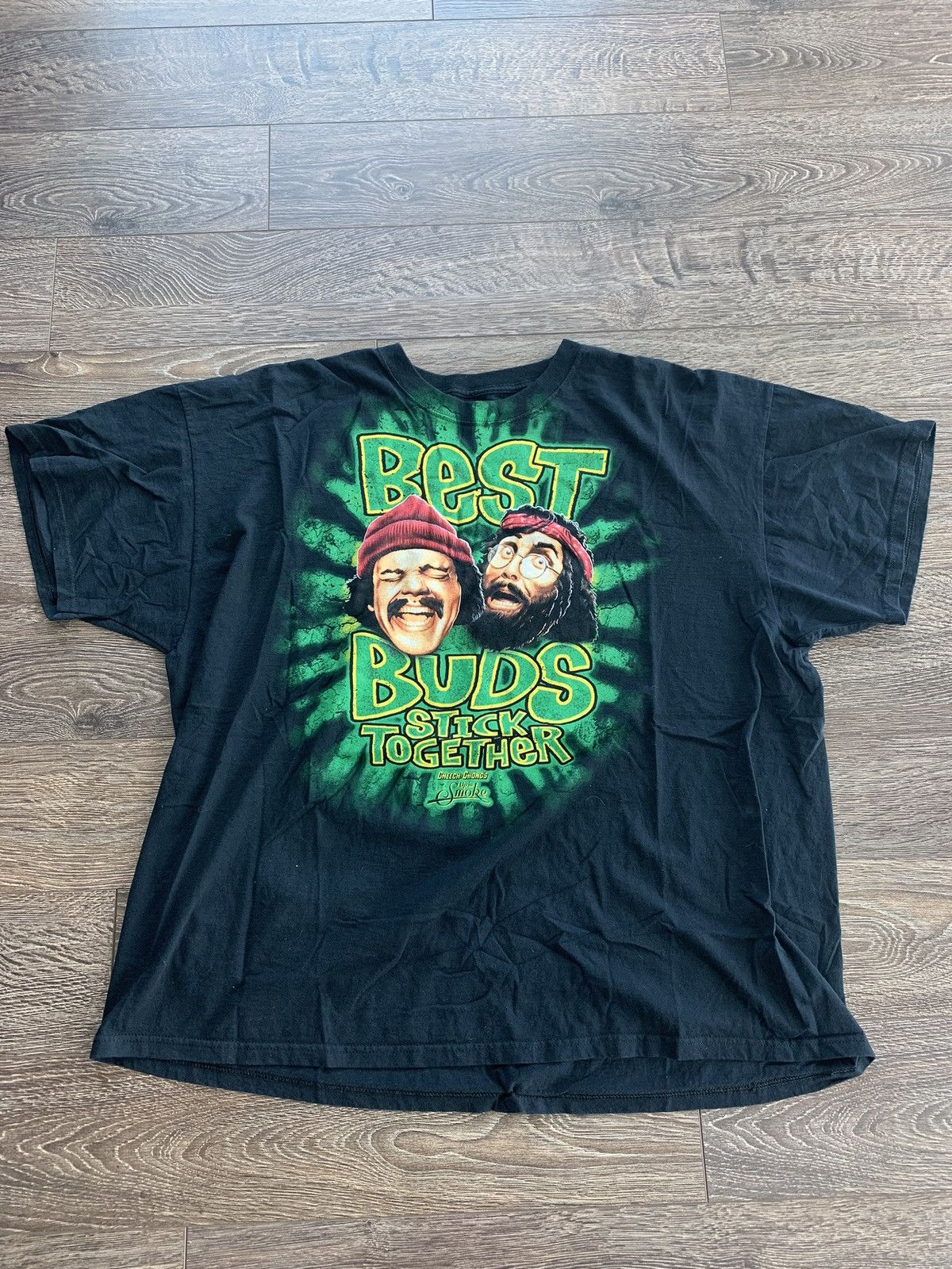 Band Tees × Vintage Cheech and Chong Best Buds Shirt Size US XXL / EU 58 / 5 - 1 Thumbnail