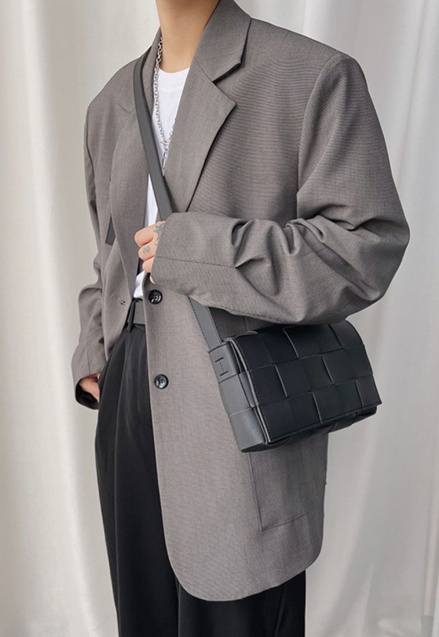Other Men’s Trendy woven crossbody shoulder bag Size ONE SIZE - 4 Thumbnail