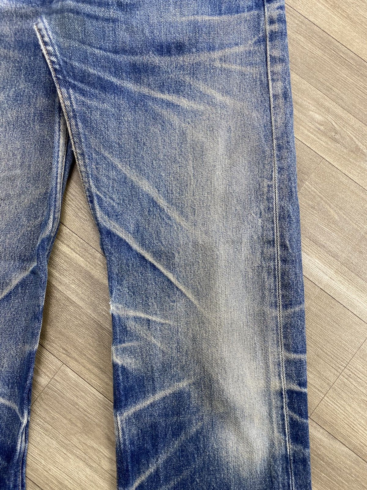 Levi's Vintage Clothing 🇺🇸1990s Vintage Levis 501XX Clawmark Faded 34x32 Blue Jeans Size US 29 - 5 Thumbnail