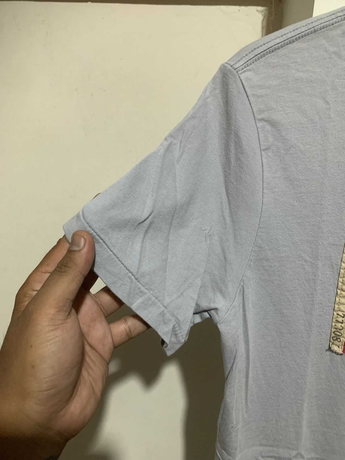 Polo Ralph Lauren Rare Polo Ralph Lauren Patch Logo Tee Shirt Size US S / EU 44-46 / 1 - 2 Thumbnail