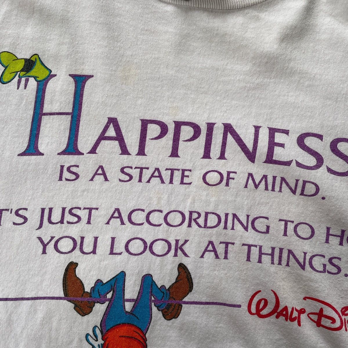 Designer × Vintage Vintage 90s Disney Goofy T Shirt Size US L / EU 52-54 / 3 - 4 Thumbnail