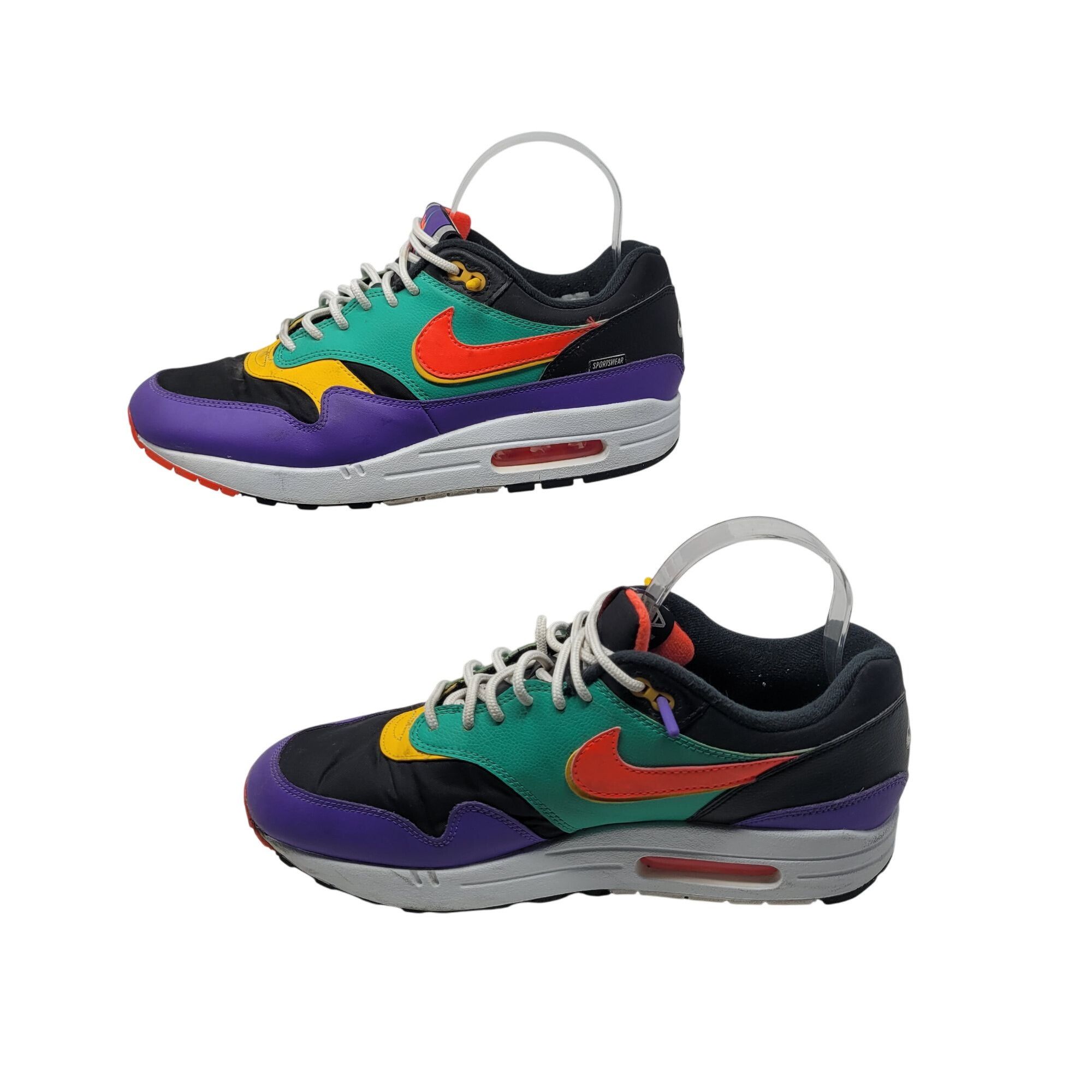 Nike Y2K Nike Air Max 1 SE Windbreaker Sneakers Sz 9.5 Multi-Colo Size US 9.5 / EU 42-43 - 8 Thumbnail