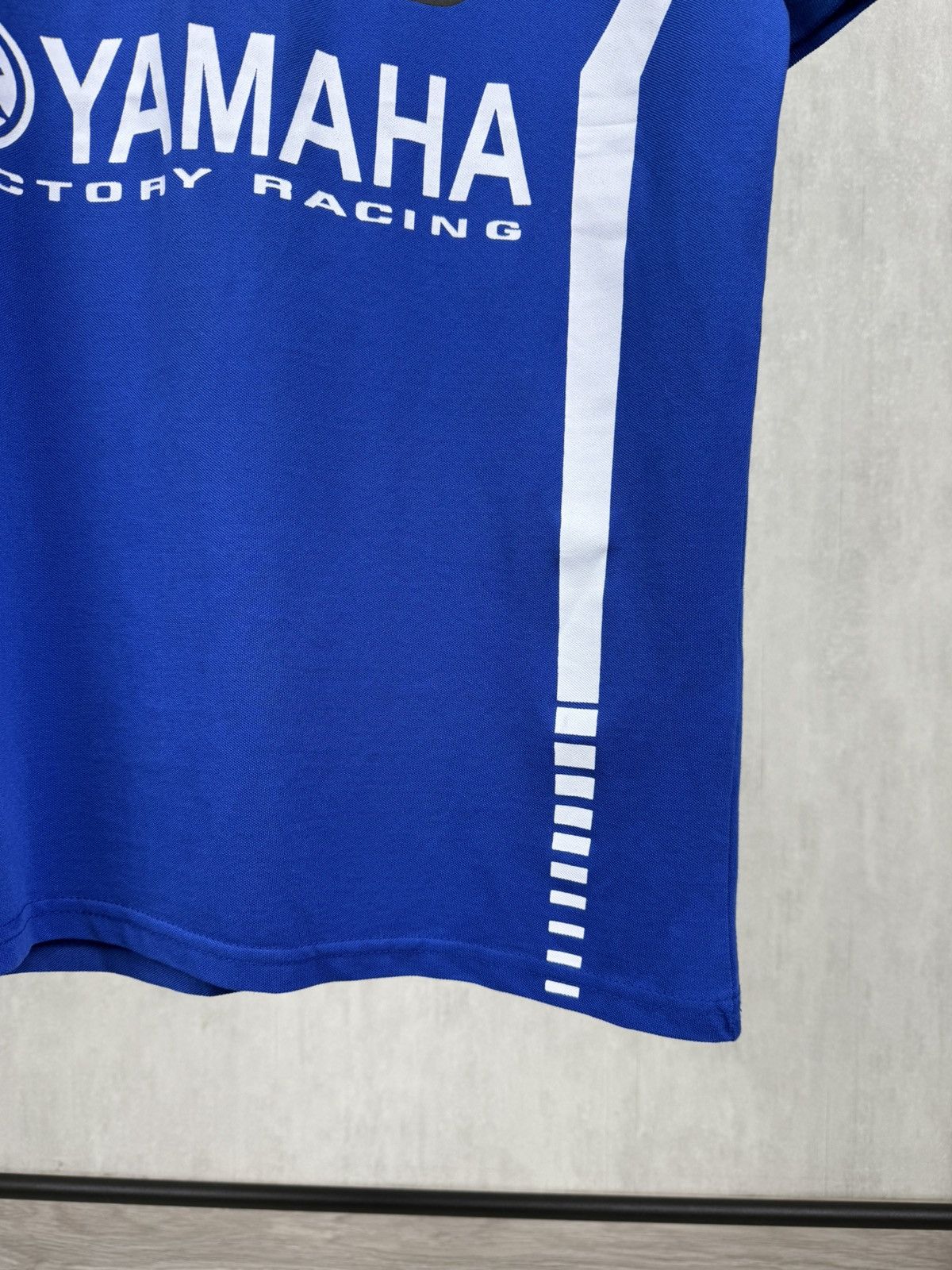 Yamaha Vintage Yamaha Racing Valentino Rossi 46 Polo Shirt Size L Size US L / EU 52-54 / 3 - 3 Thumbnail