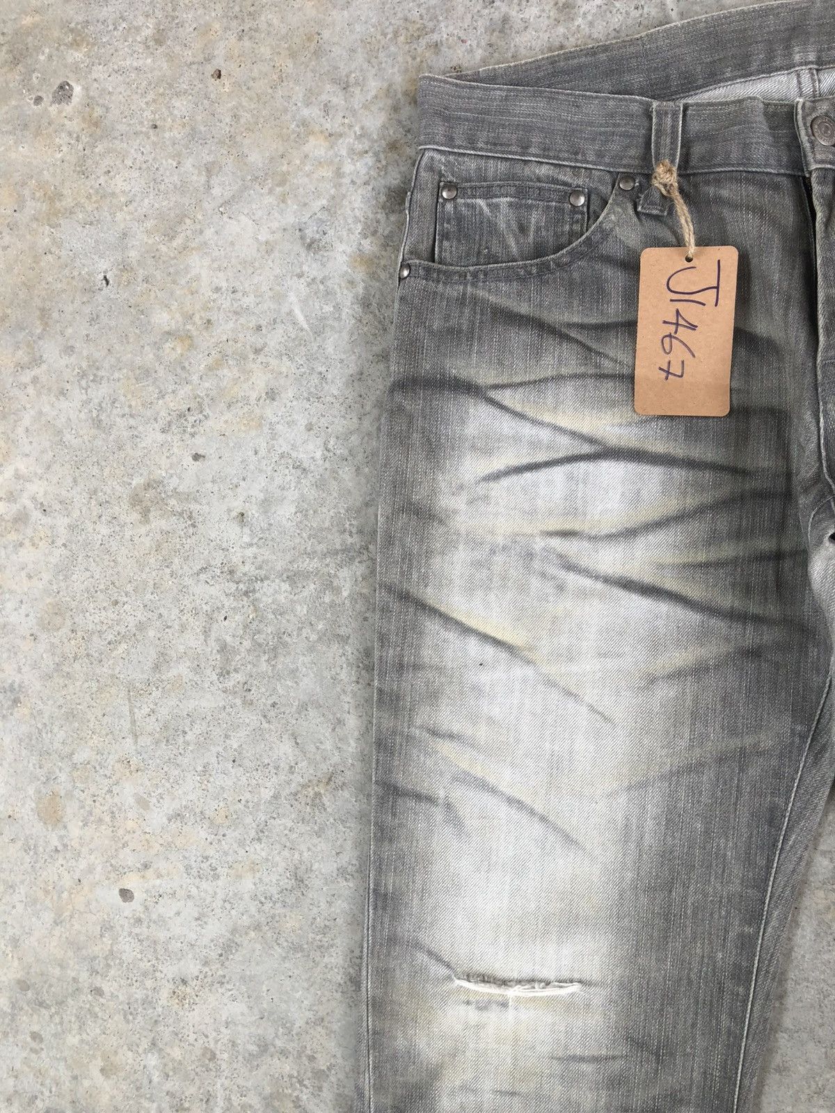 Tornado Mart Tornado Mart Flared Jeans Distressed Jeans Size US 32 / EU 48 - 4 Thumbnail