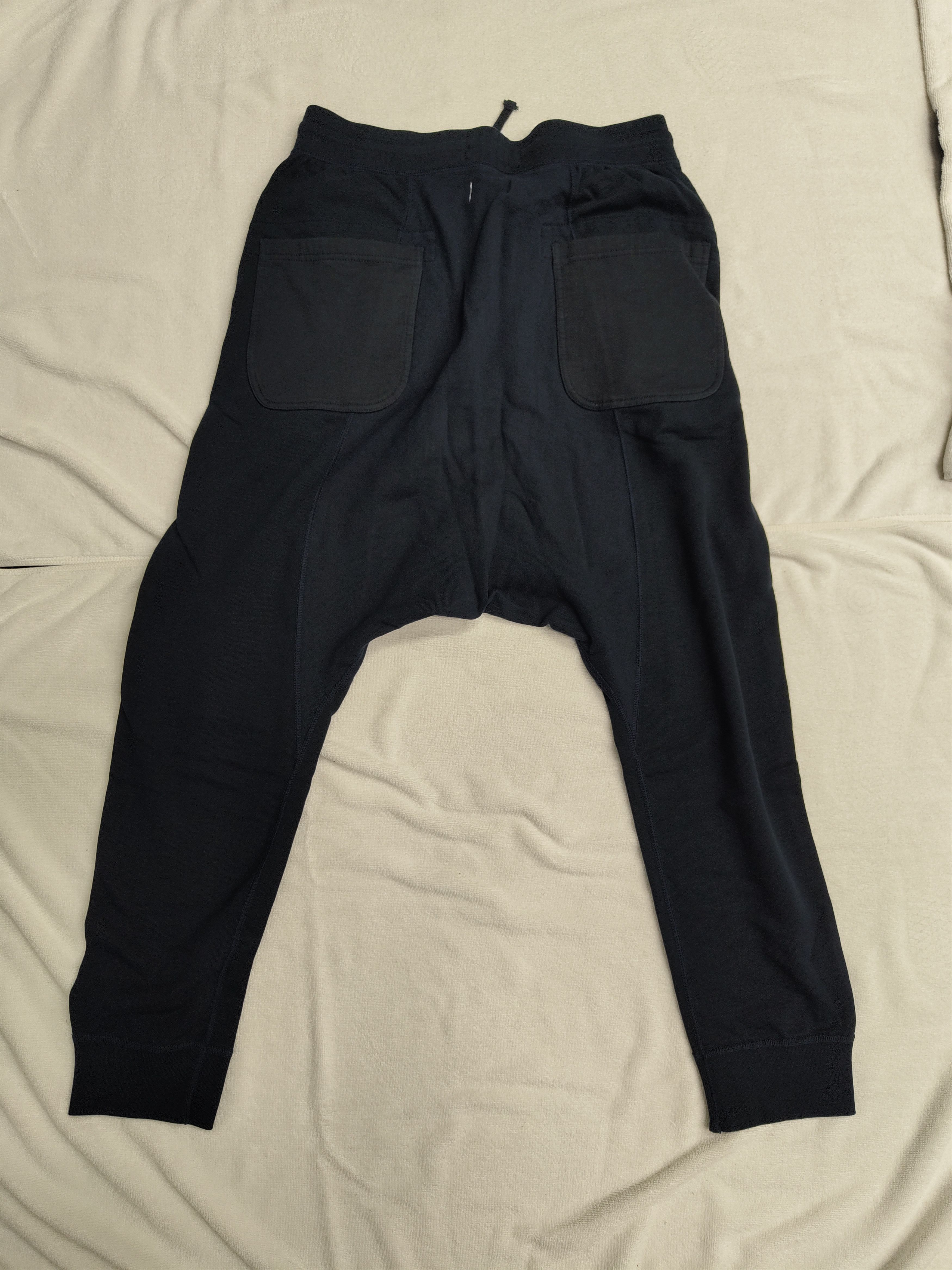 Junya Watanabe NAVY DRAWSTRING COTTON SWEAT PANTS Size US 34 / EU 50 - 2 Thumbnail
