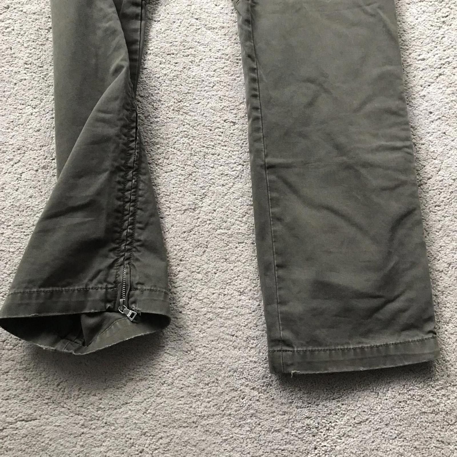 Prada Vintage Prada Cargo Zipped Trousers Size US 30 / EU 46 - 2 Thumbnail