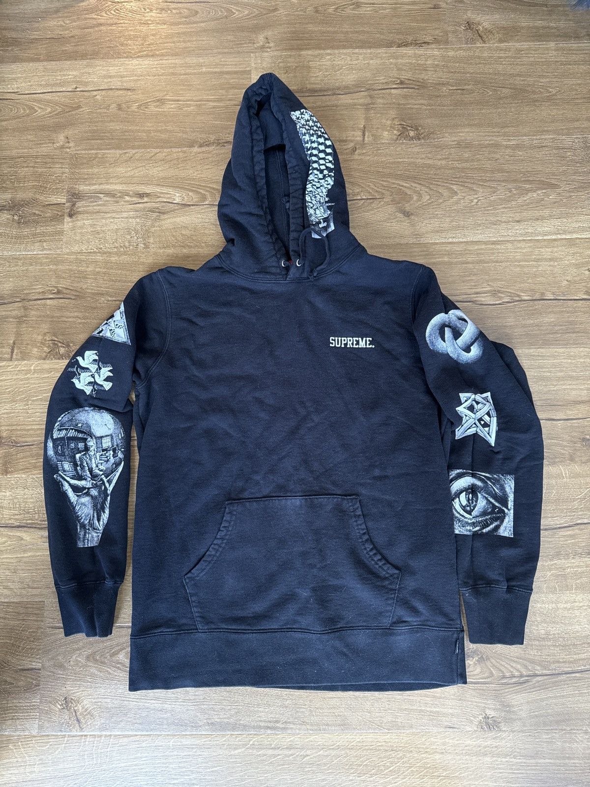 Supreme Supreme M.C. Escher Hoodie Size US M / EU 48-50 / 2 - 1 Thumbnail