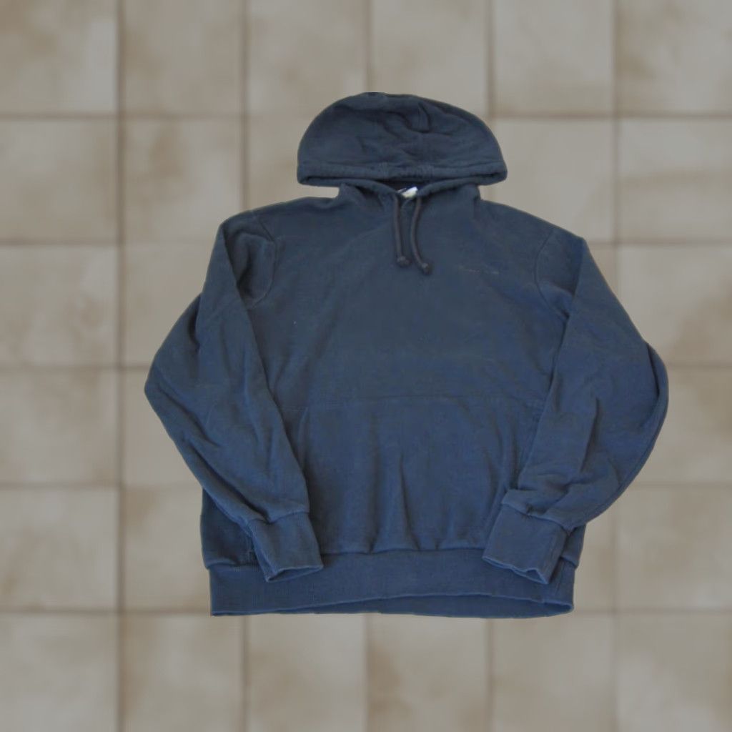 Outdoor Voices Outdoor Voices Hoodie Mens Adult Medium Blue Pullover Sweatshirt Athletic 90s Logo Regular Gy m & Training Size US M / EU 48-50 / 2 - 1 Thumbnail