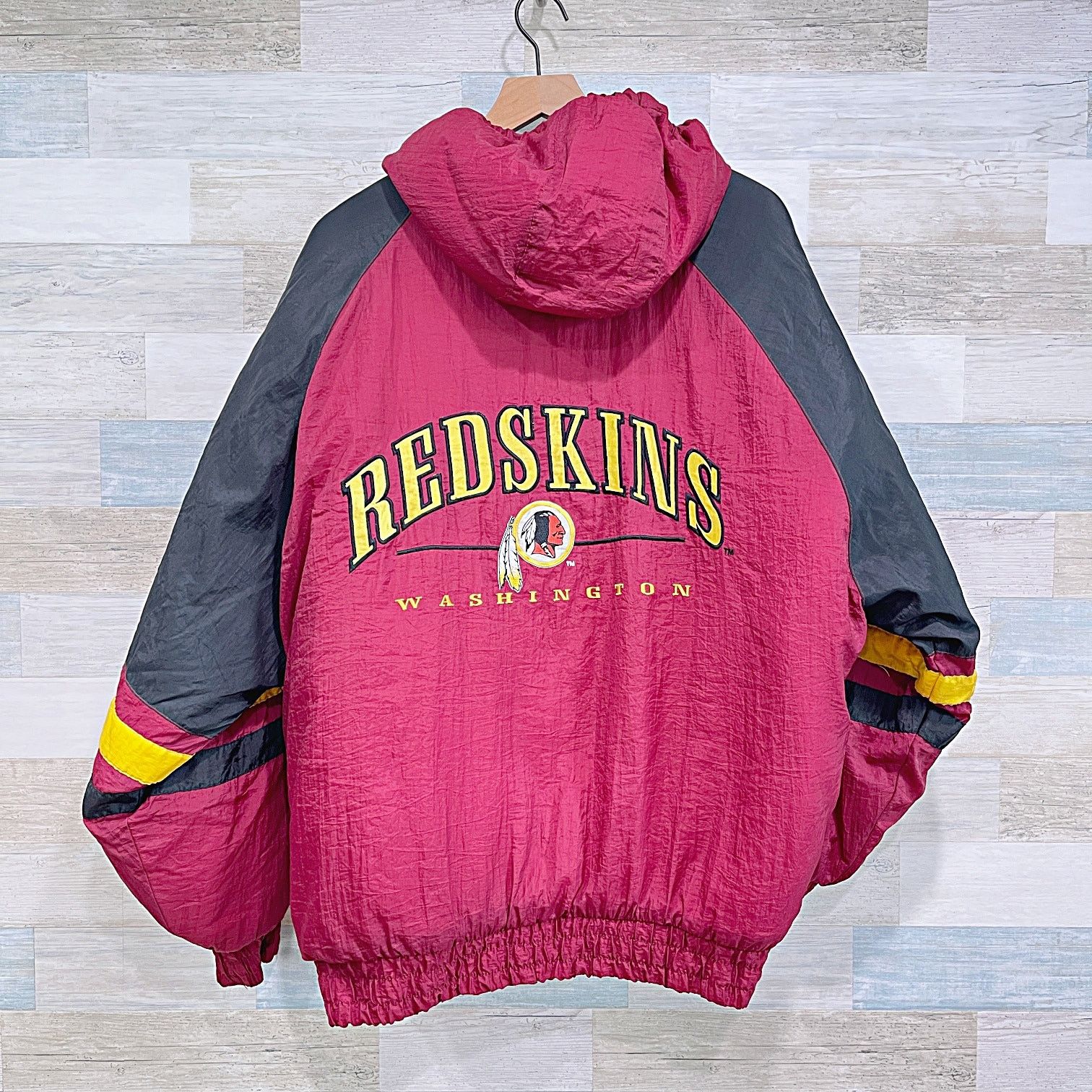 Wilson Washington Redskins VTG Nylon Puffer Jacket Embroidered L Size US L / EU 52-54 / 3 - 6 Thumbnail