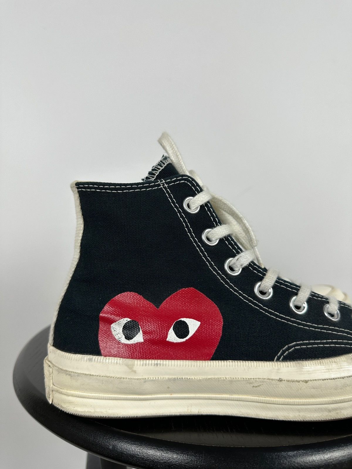 Comme des Garcons Comme Des Garçons x Chuck Taylor Converse All Star Hi Top Size US 7.5 / IT 37.5 - 15 Thumbnail