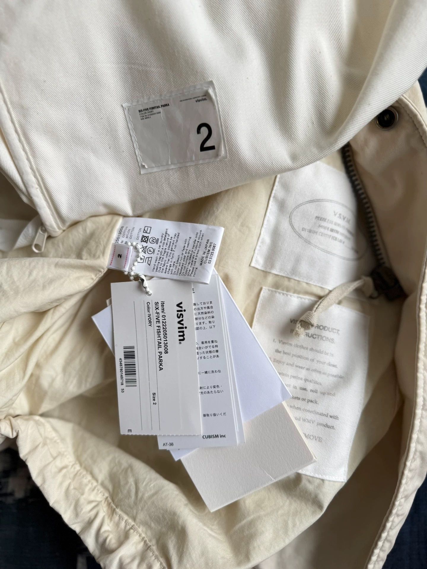 Visvim visvim 22AW Sixfive Fishtail Parka M65 White 2 Size US M / EU 48-50 / 2 - 9 Thumbnail