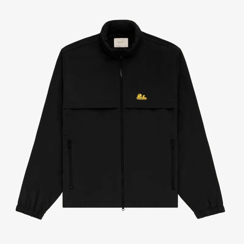 o1mle0725 Unisphere Windbreaker Jet Jacket in Black