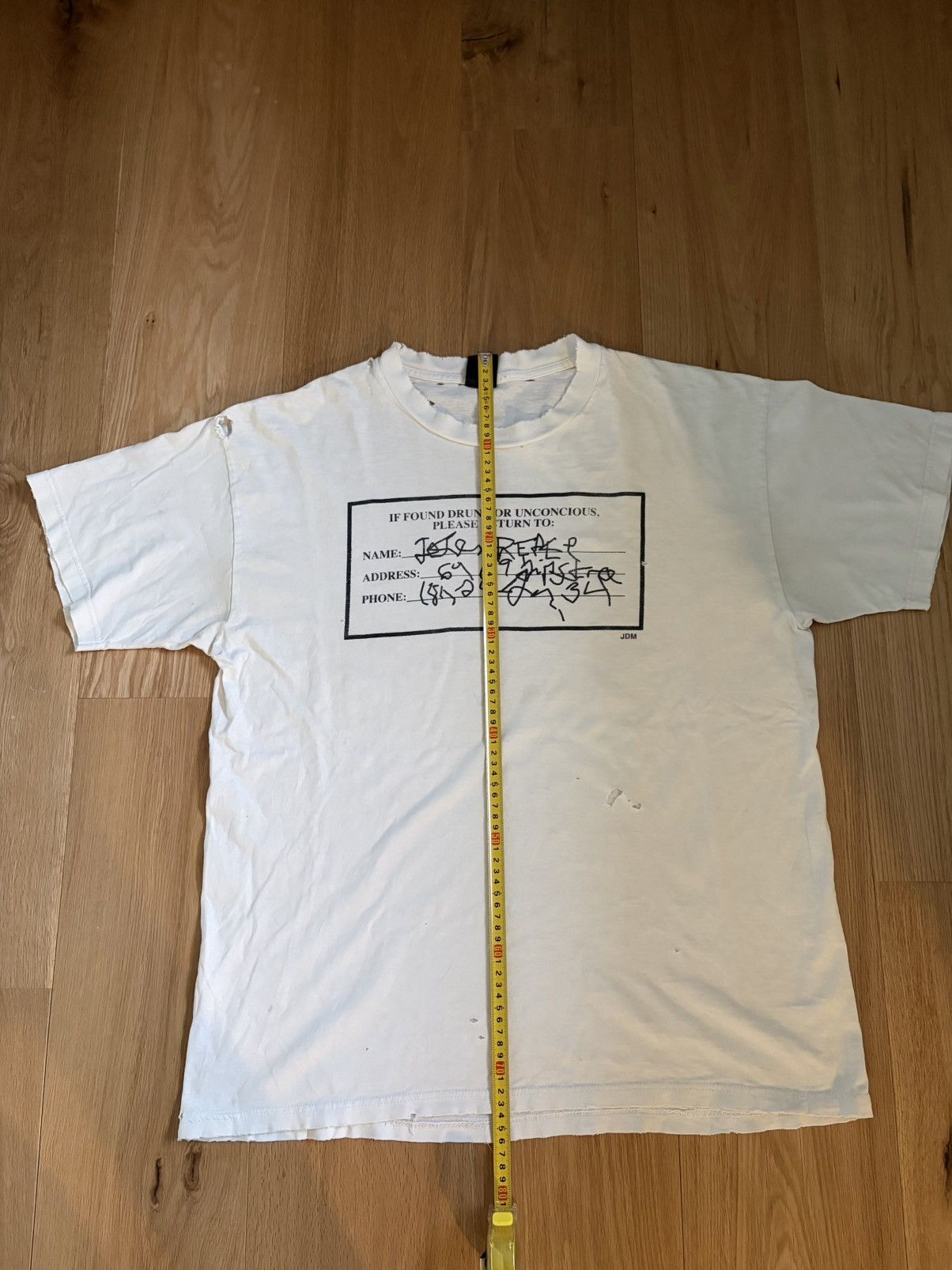 Vintage Vintage T-Shirt Tee| Boxy Oversize Fit | 90s / Y2K Style Size US XL / EU 56 / 4 - 4 Thumbnail
