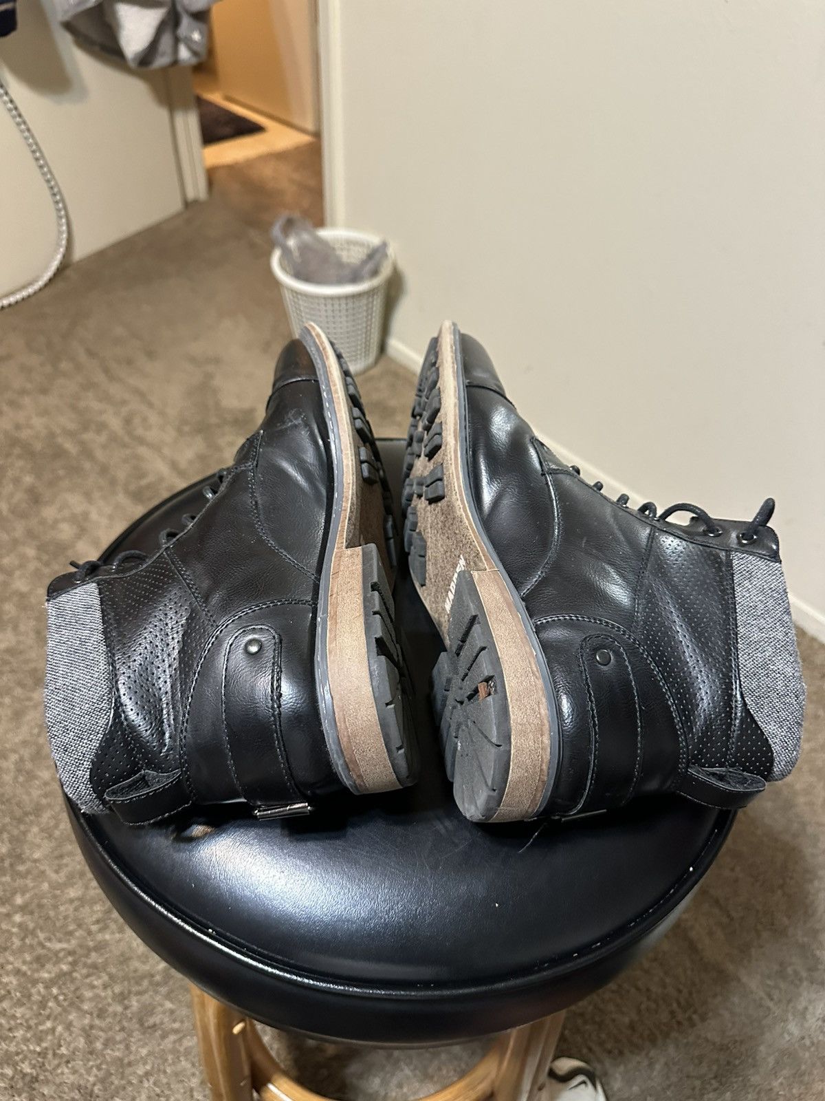 Steve Madden Vintage Steve Madden “triple black” boots 00s size 11.5 Size US 11.5 / EU 44-45 - 6 Thumbnail