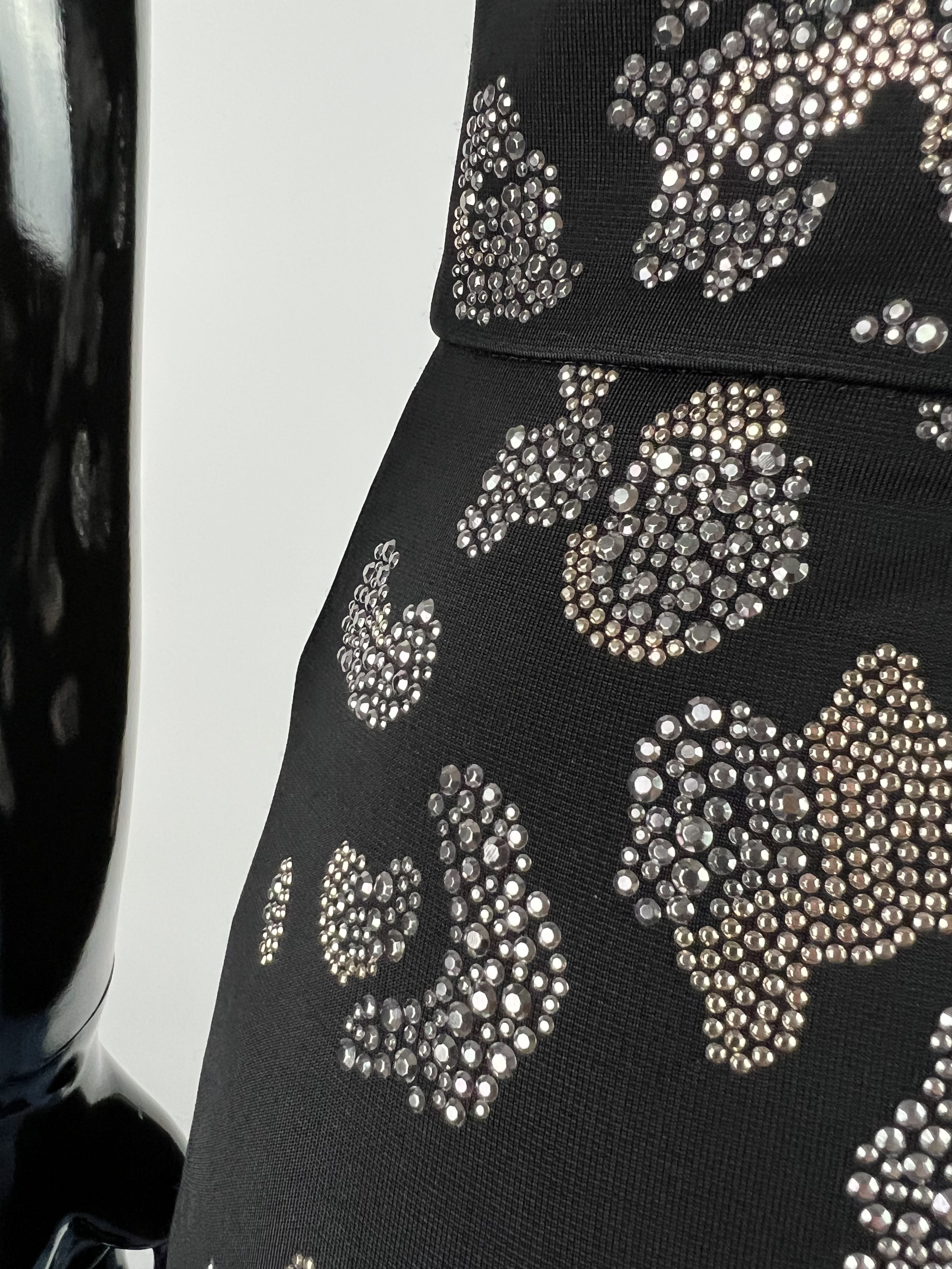 Just Cavalli × Roberto Cavalli Just Cavalli Rhinestones Sleeveless Short Dress Size IT40 Size S / US 4 / IT 40 - 5 Thumbnail